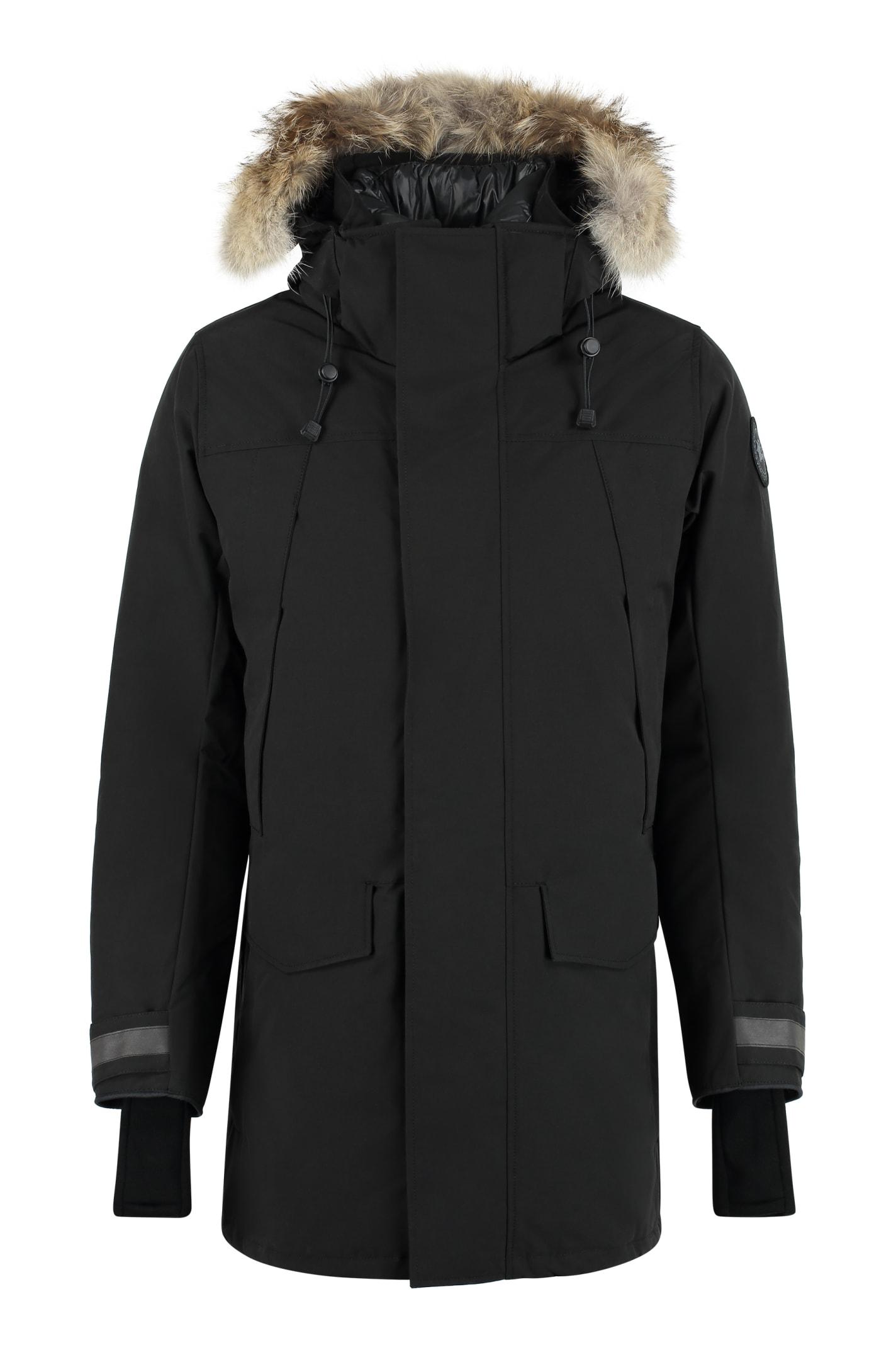 Canada Goose Sherridon Fur Trimmed Hood Parka in Black for Men Lyst