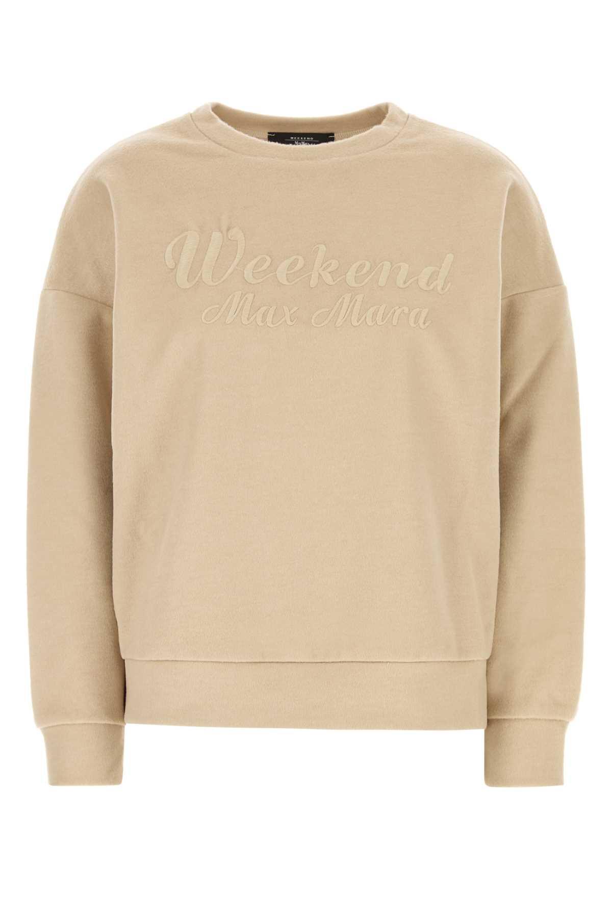 その他 Weekend Max Mara Beige polyester blend Laghi sweatshirt Weekend by Maxmara Beige Polyester Blend Laghi Sweatshirt in