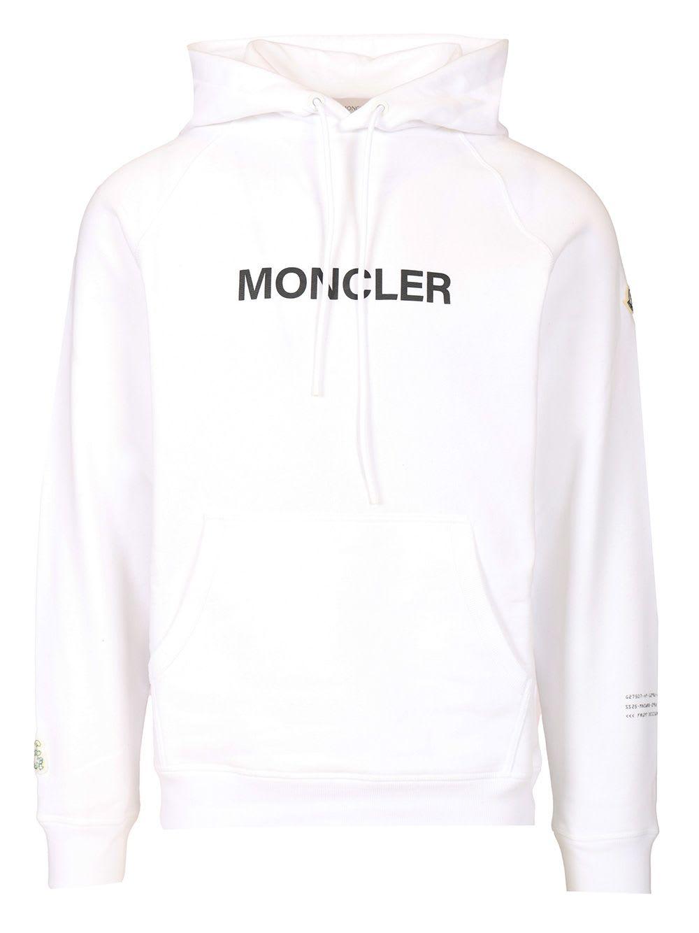 【送料&関税込】Moncler Genius Cartoon Logo Hoodie Moncler Genius Cartoon Logo Hoodie Sweatshirts in White for