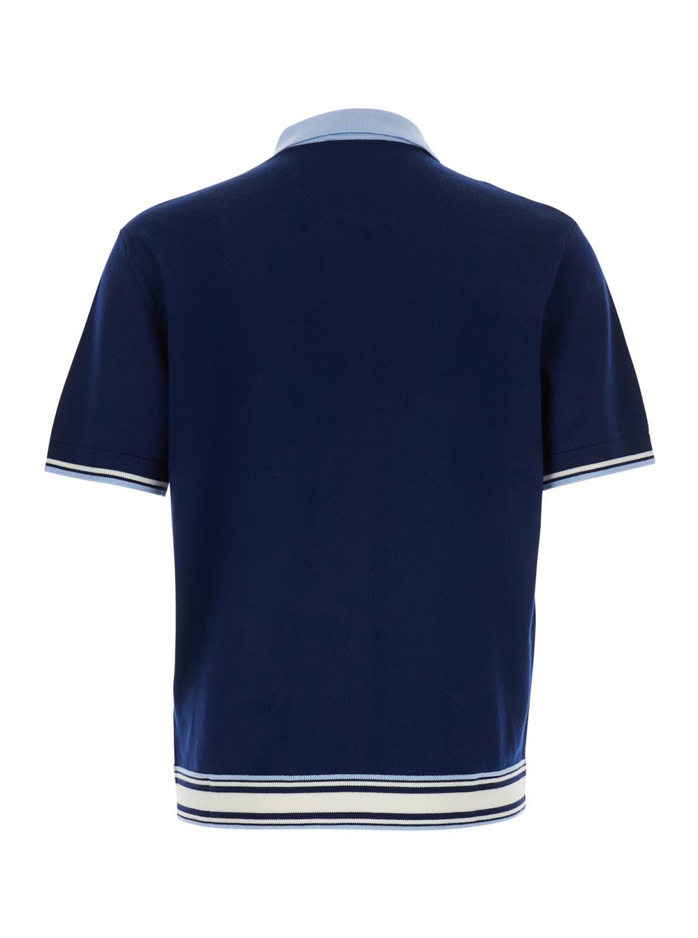Tシャツ・カットソー Casablanca Casablanca T-shirts and Polos Blue 58DD65D1-BDA0-4924-B76E-