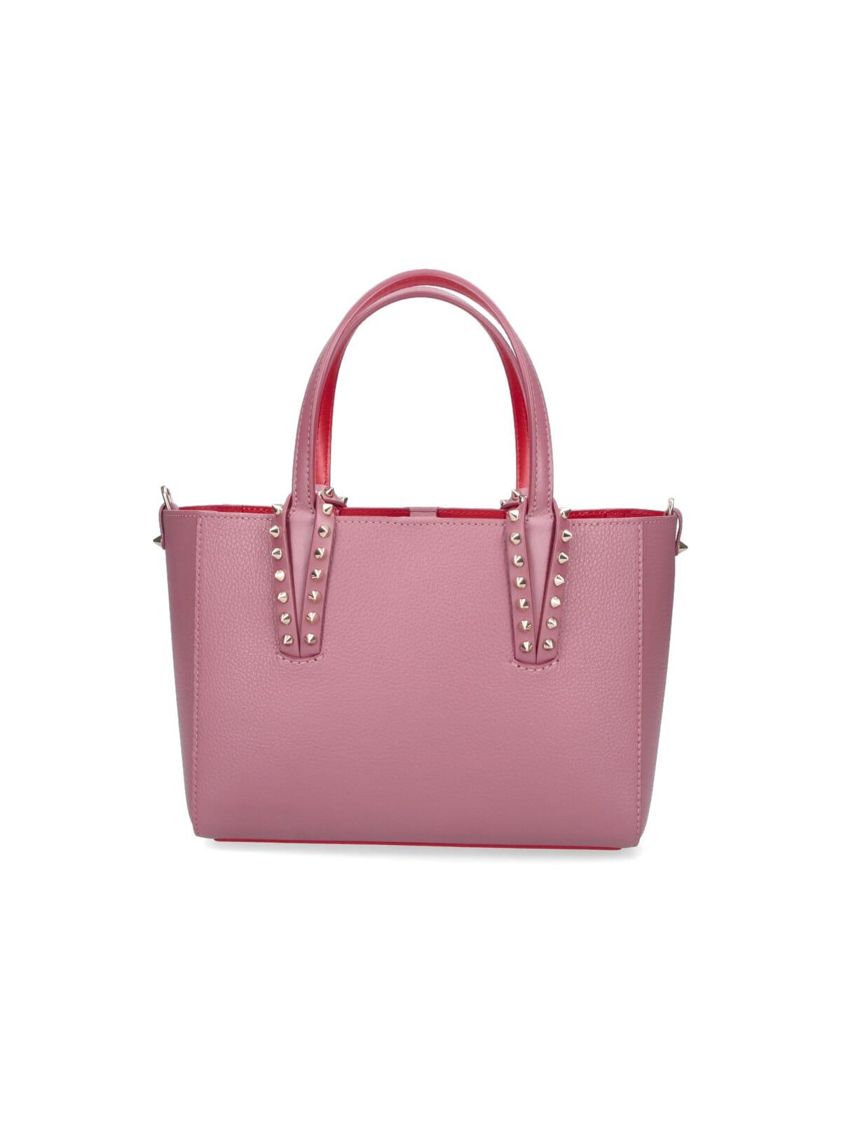 Pink Christian Louboutin Tote bags for Women | Lyst