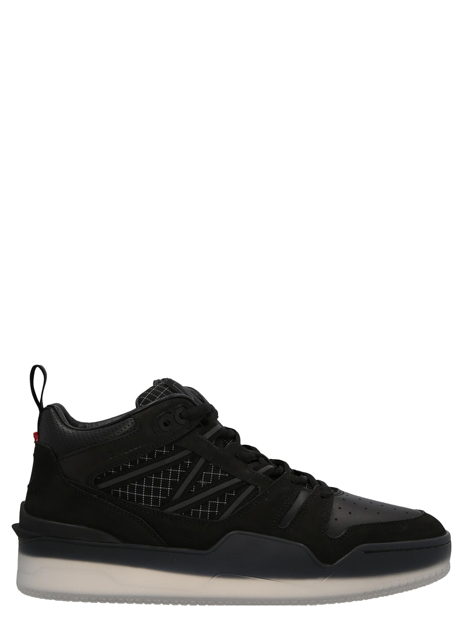Moncler Pivot Mid Sneakers in Black for Men | Lyst