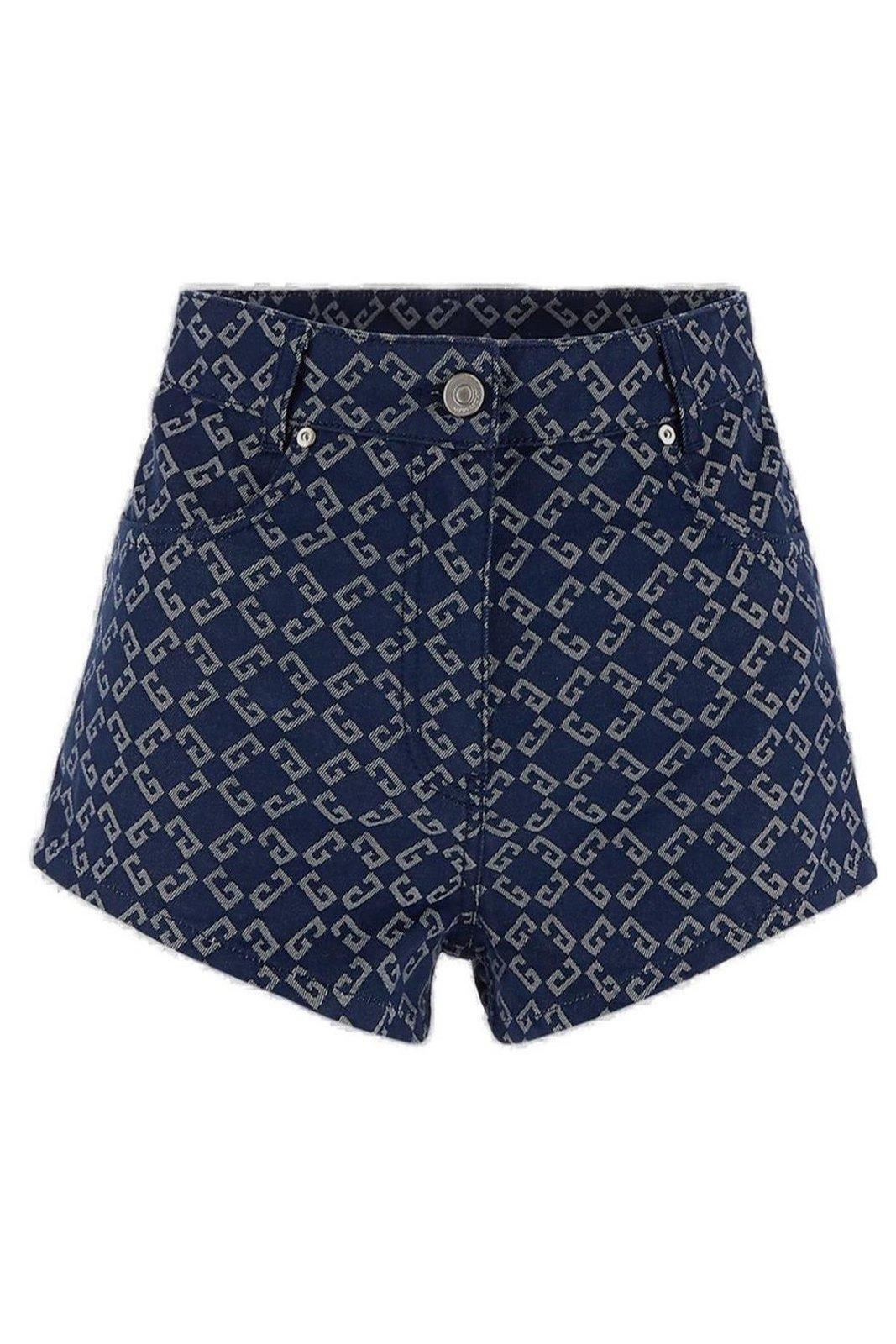 ショートパンツ GIVENCHY Women Shorts  Burmudas BW51555YCA420 BLUE Blue denim bermuda shorts – Daniello.com