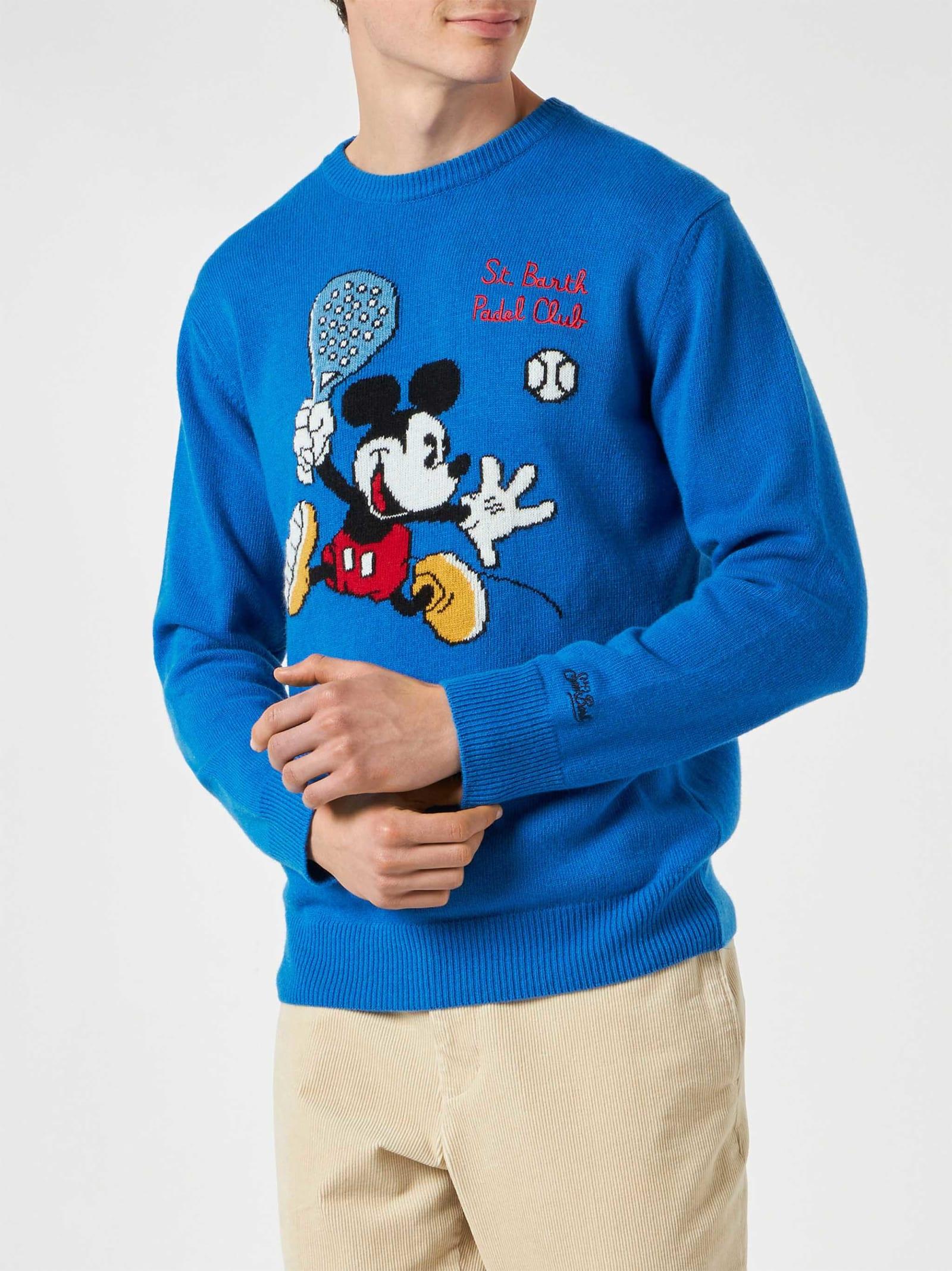 Mc2 Saint Barth Bluette Sweater With Mickey Mouse Print ©disney Special  Edition for Men | Lyst