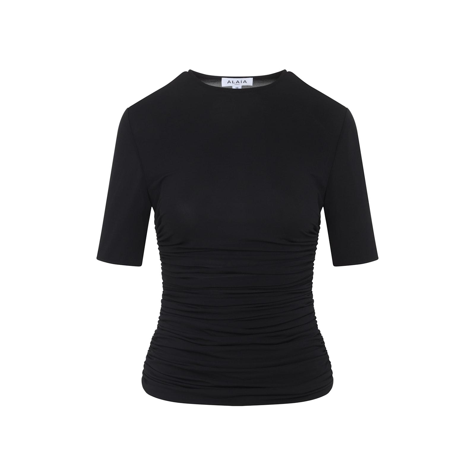 Tシャツ・カットソー ALAIA Women Tops AA9H1248J050B 995 BLACK Alaïa T-shirts for Women | Online Sale up to 49% off | Lyst