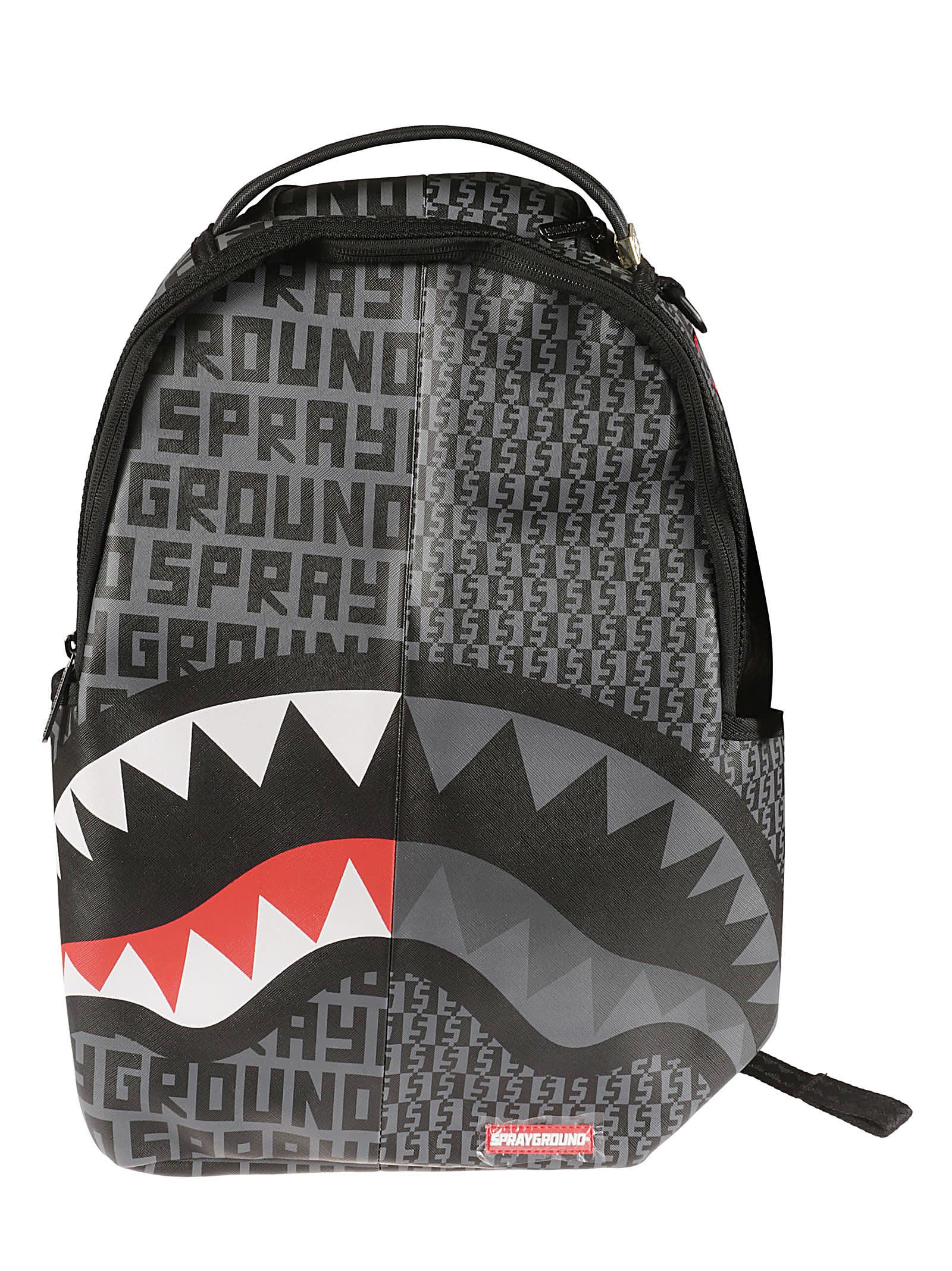 Sprayground Shark Backpack in Black for Men | Lyst