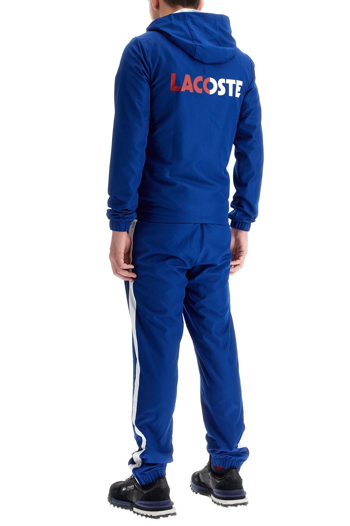 Lacoste hooded tracksuit hotsell