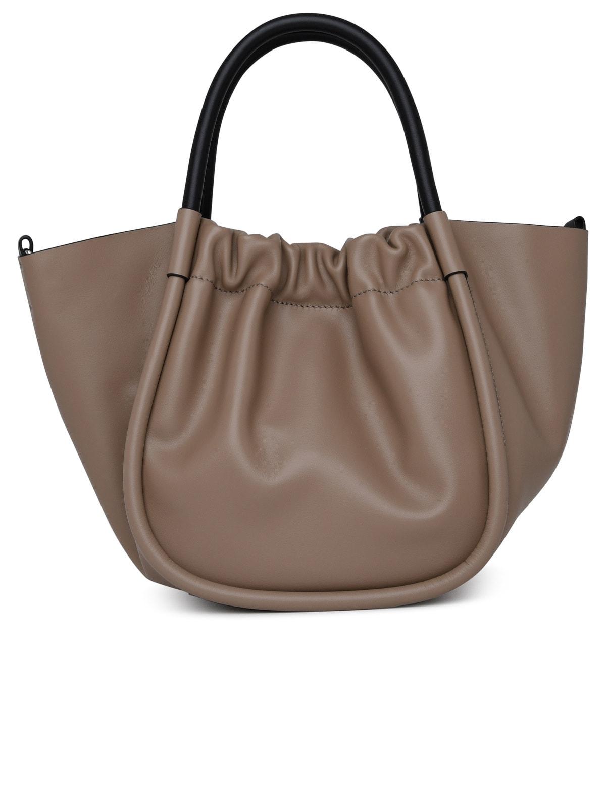 Proenza Schouler Ruched Bag In Beige Leather in Brown Lyst UK