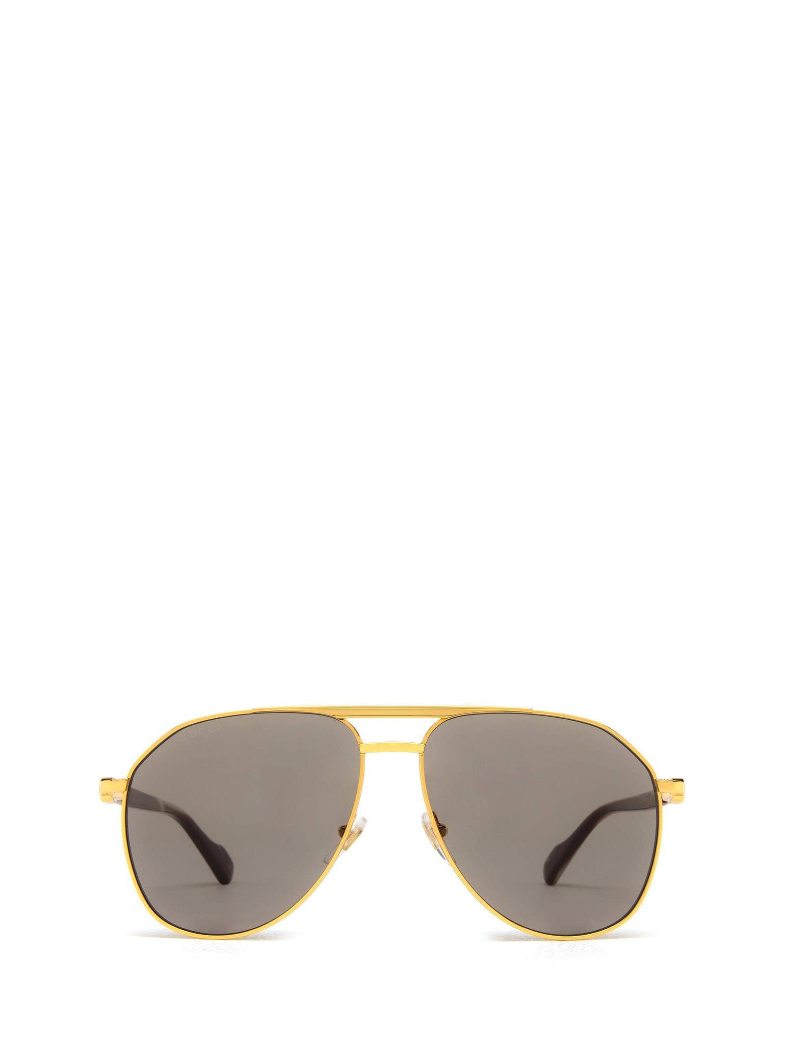Gucci Gg1220s Gold Sunglasses in Metallic for Men | Lyst UK