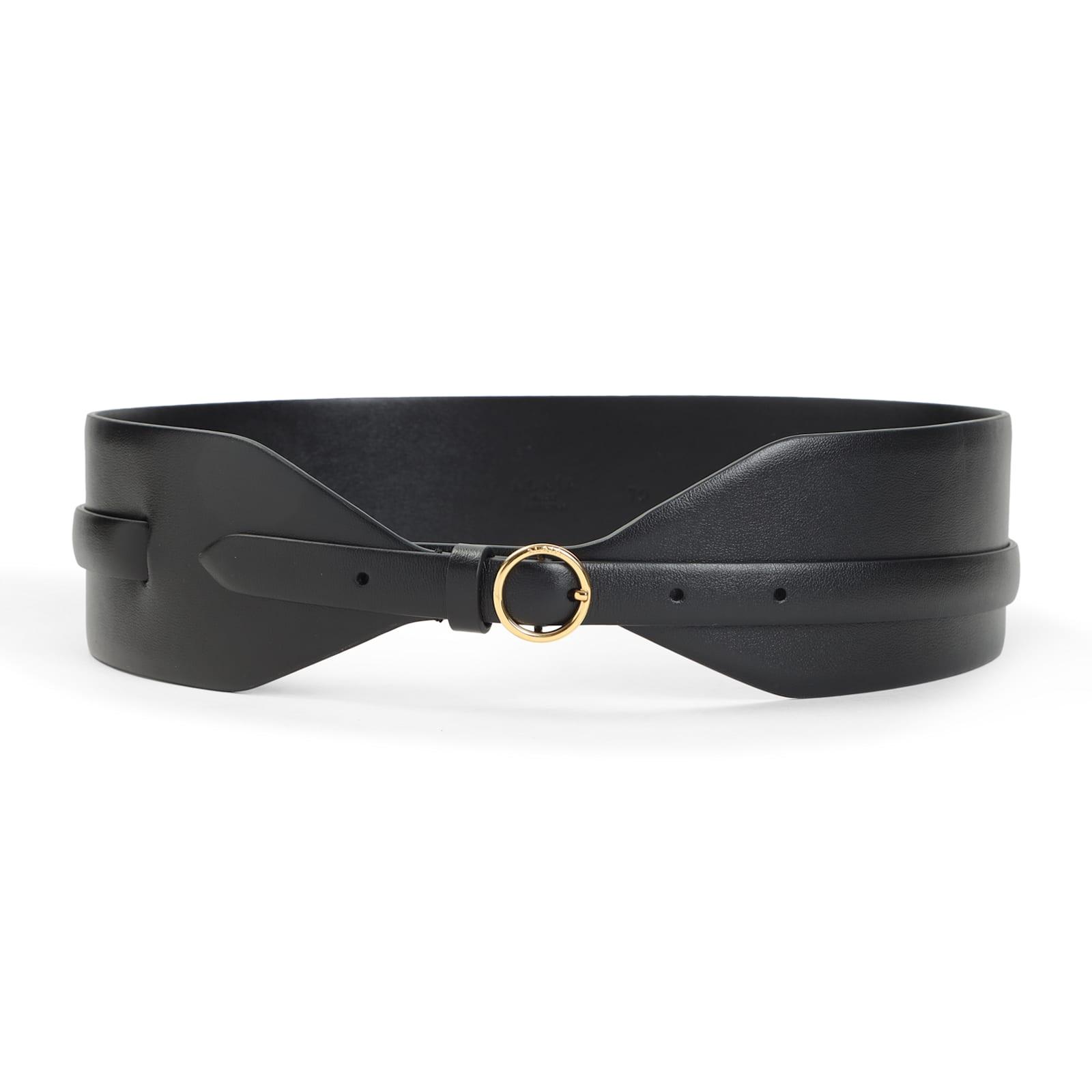 【ALAIA】カーフレザー ストレッチ コルセットベルト ALAIA】カーフレザー ストレッチ コルセットベルト (ALAIA