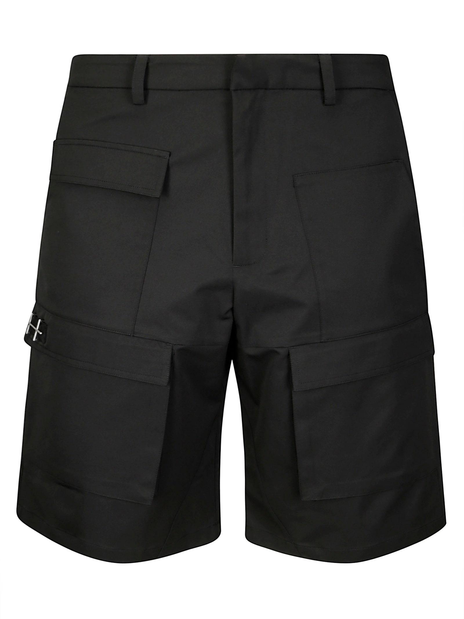 HELIOT EMIL Cellulae Cargo Shorts in Black for Men | Lyst UK