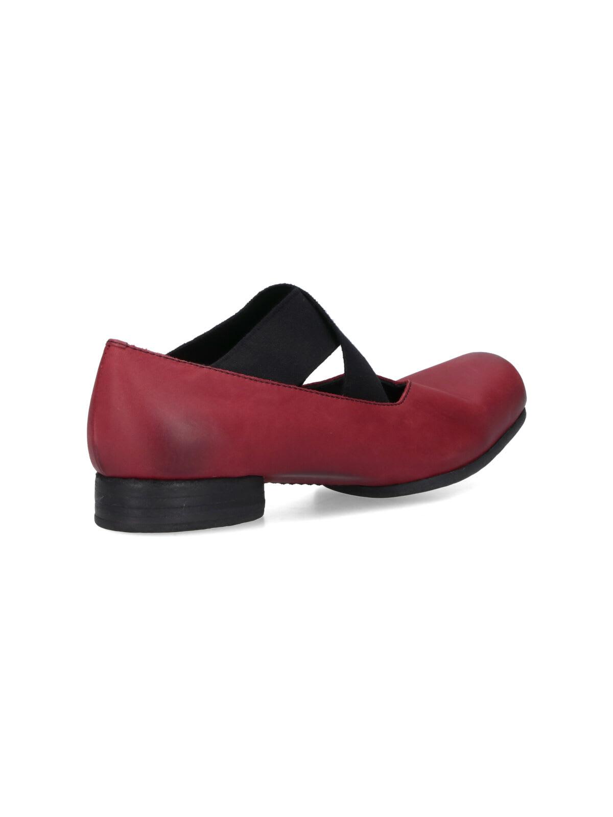 フラットシューズ UMA WANG Woman Ballet flats Pink US9003 UW059 UMA WANG - Women High Ballerina Calf Shoes – Atelier New York