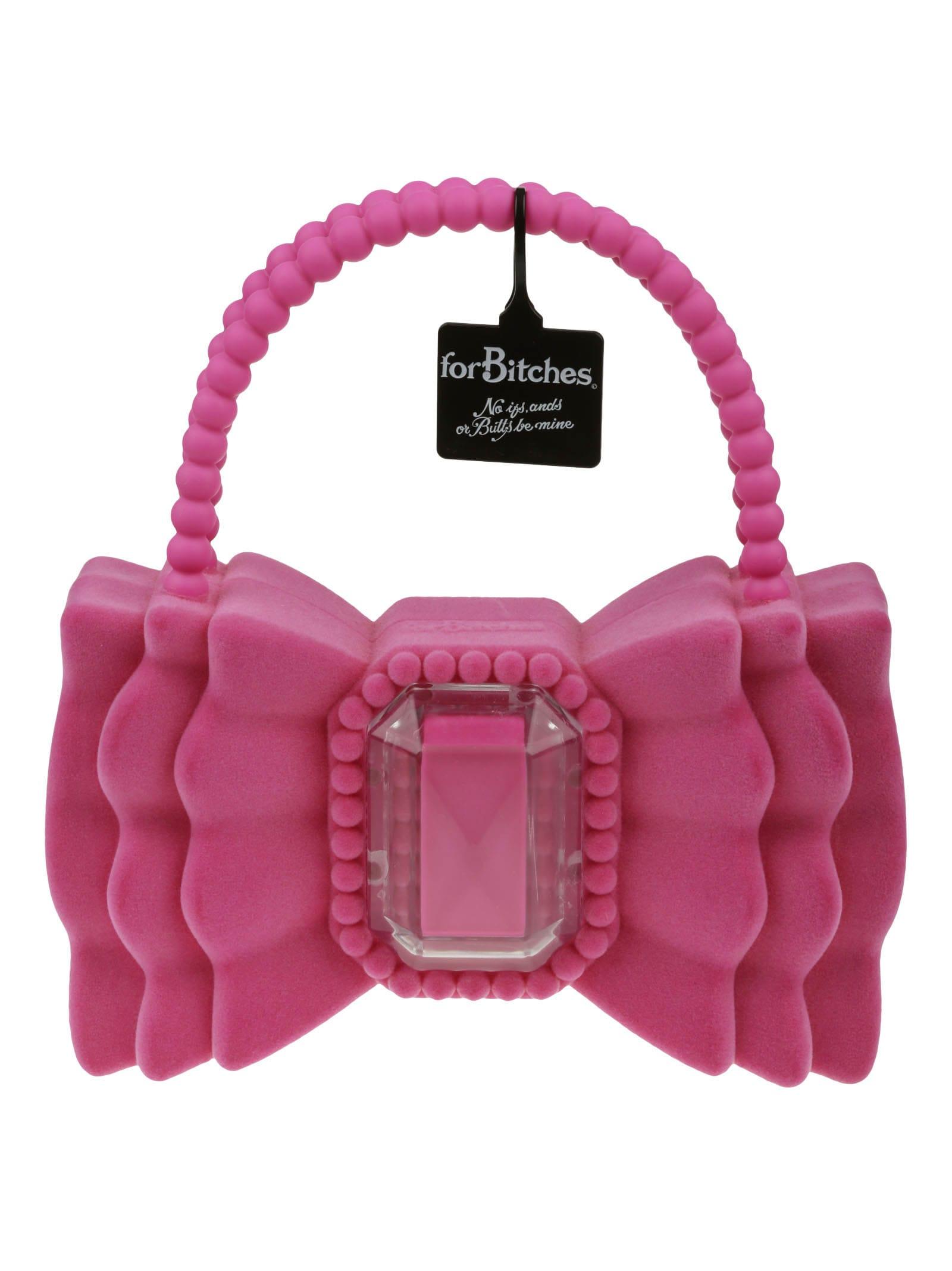 forBitches Bow Bag 9 Flock in Pink Lyst