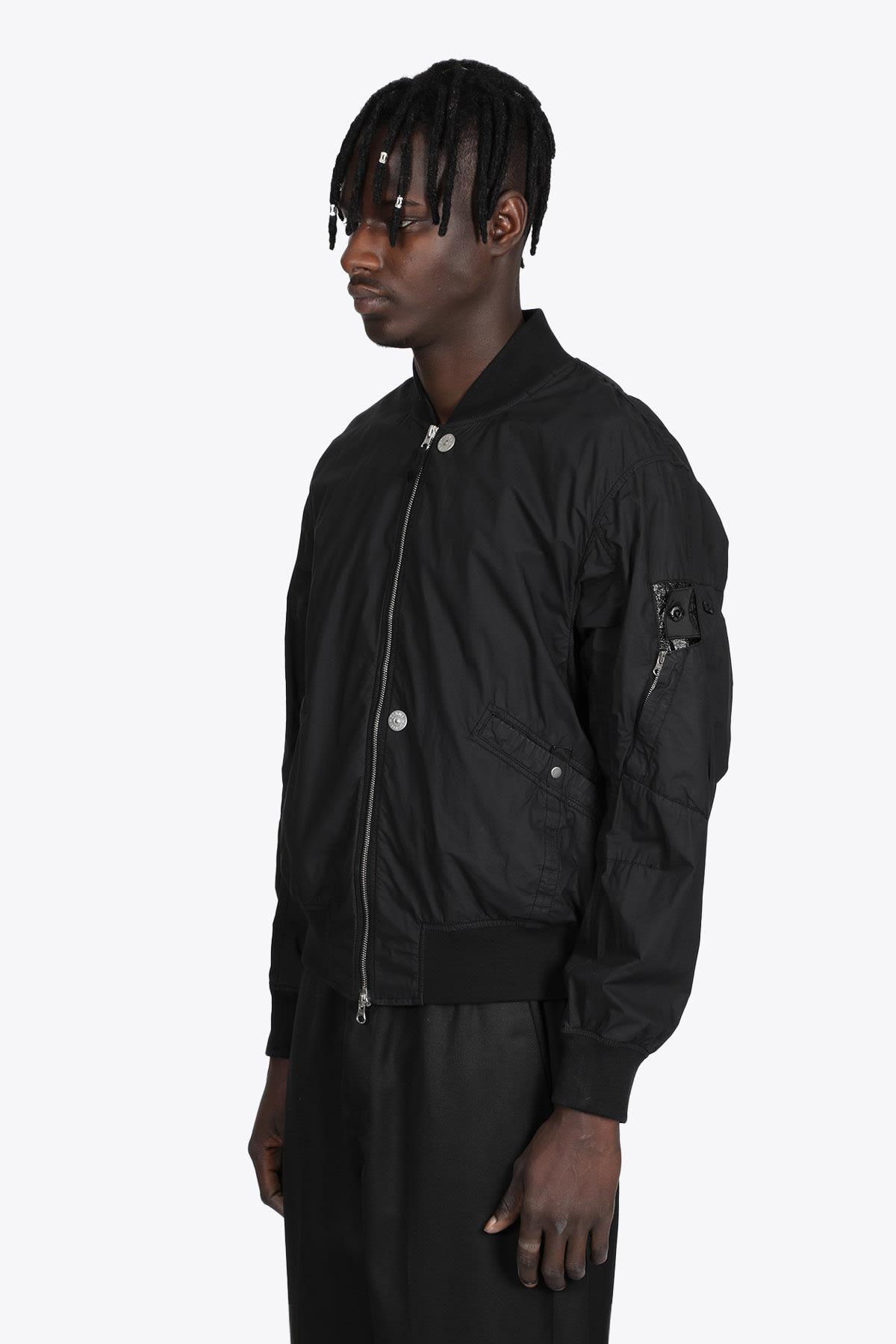 Stone Island Shadow Project Bomber Jacket Chapter 1 Black Cotton Bomber  Jacket for Men | Lyst