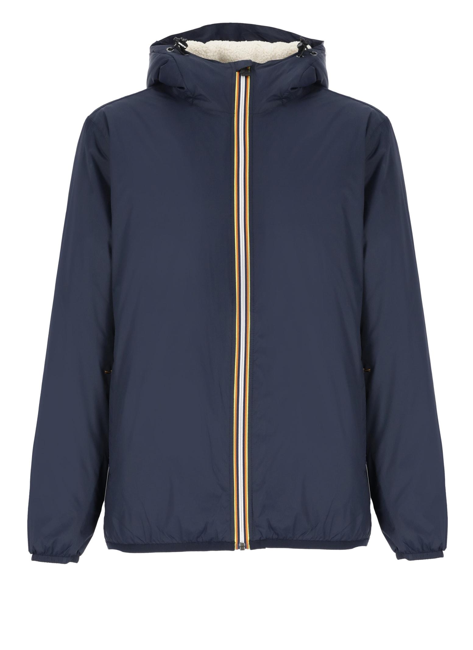 K-Way Claude Orsetto Padded Jacket in Blue for Men | Lyst