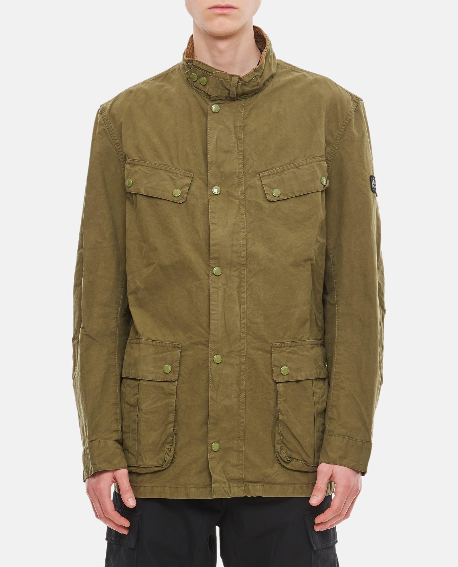 Barbour Summer Wash Duke Jacket in Green for Men | Lyst