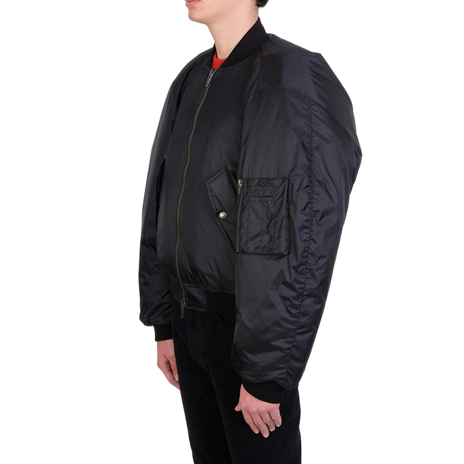Balenciaga Bomber Jacket in Black for Men | Lyst