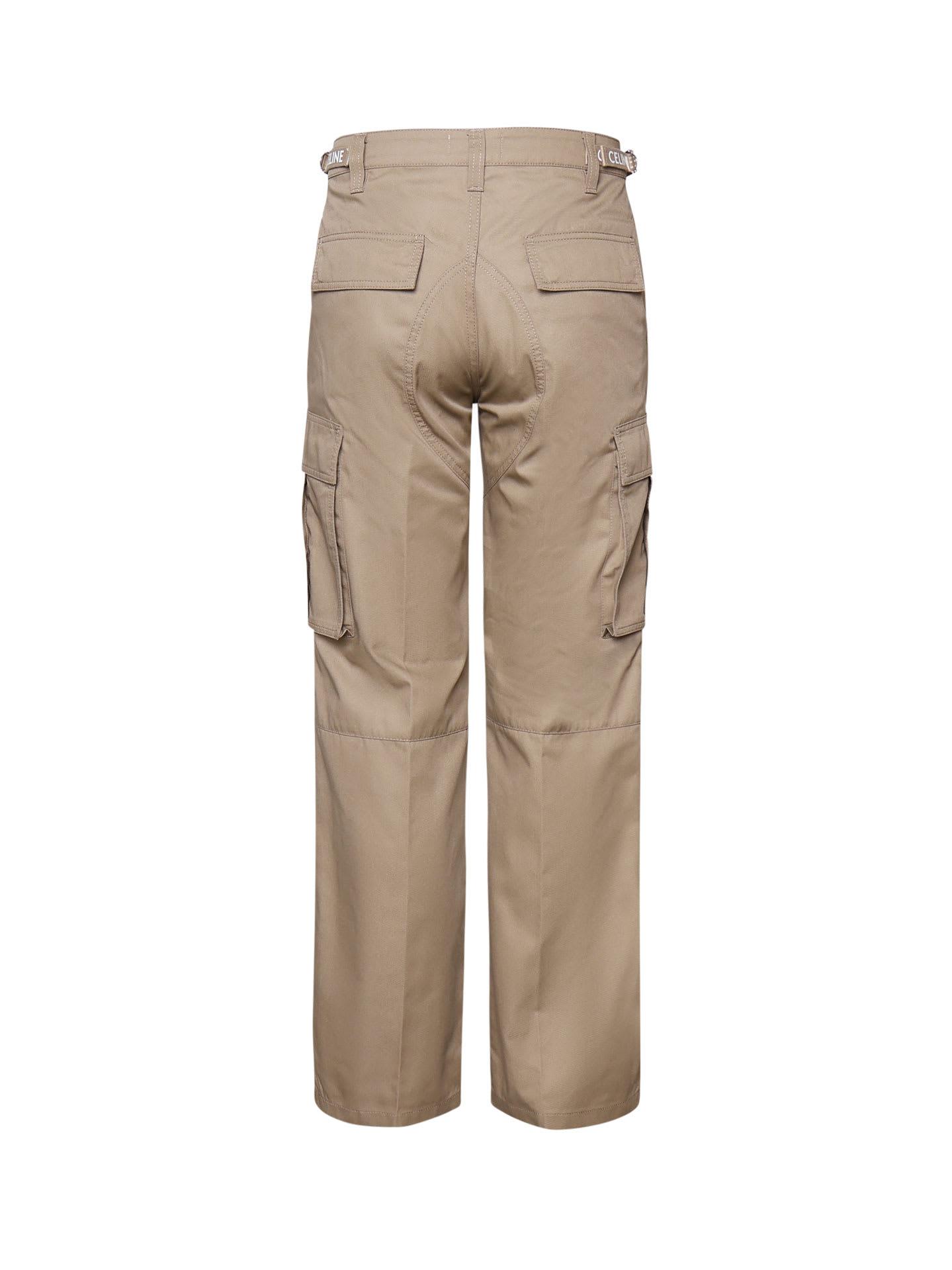 【日本入手困難】CELINE CARGO PANTS IN COTTON CARGO PANTS IN DRILL COTTON - | CELINE