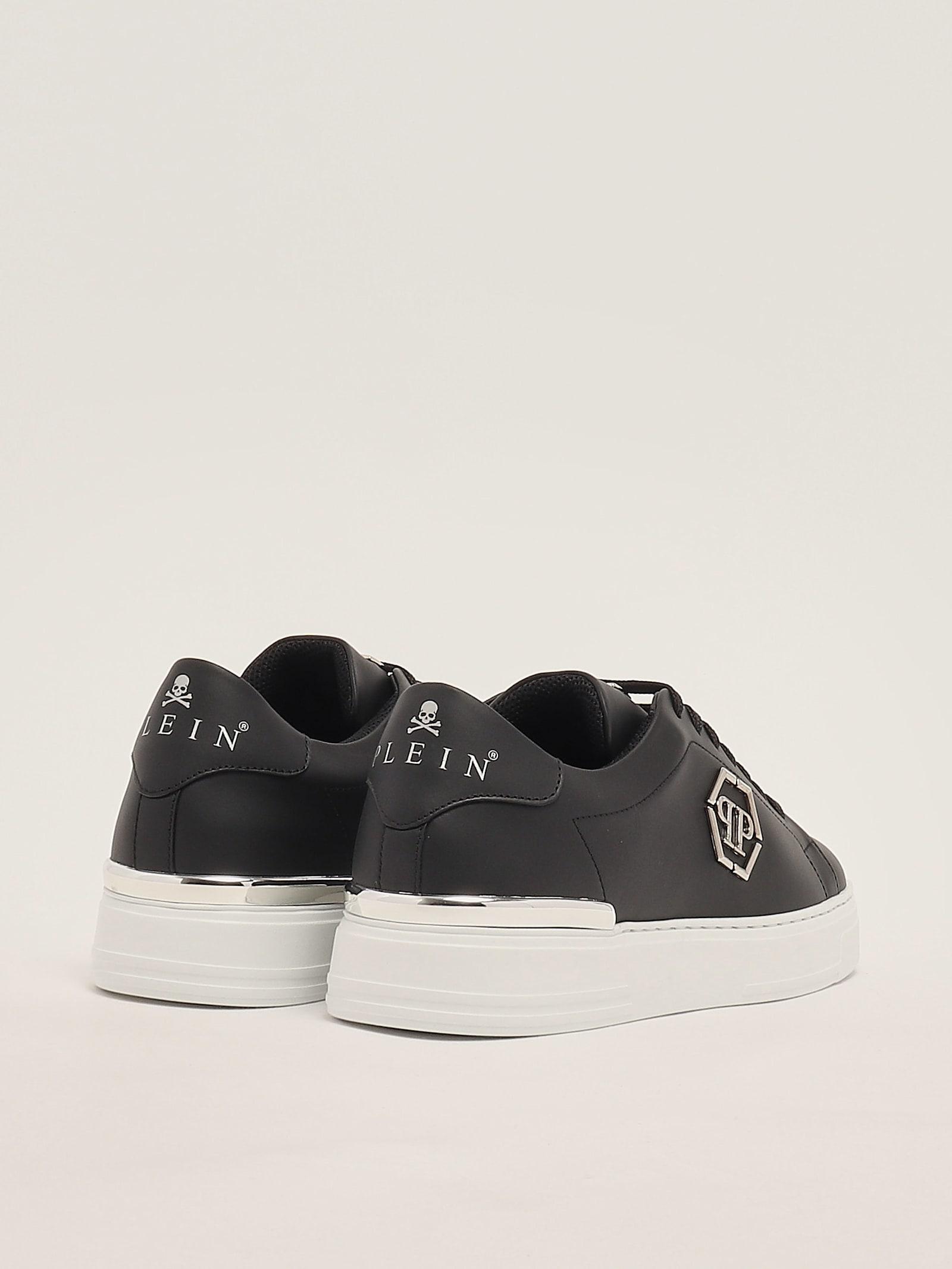 スニーカー Philipp Plein PACS USC 0459 PLE025N LO-TOP HEXAGON Sneakers Leather Lo-Top Sneakers Hexagon | Philipp Plein