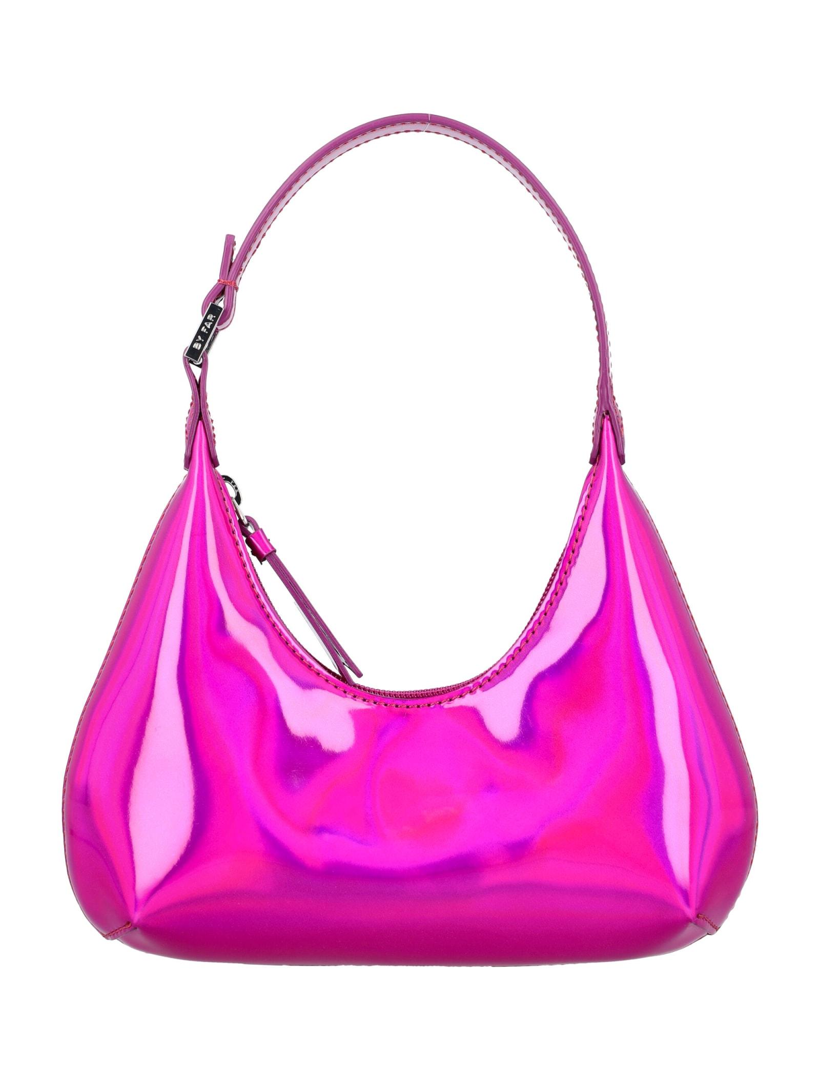 by Far Baby Amber Patent Leather Shoulder Bag - Pink