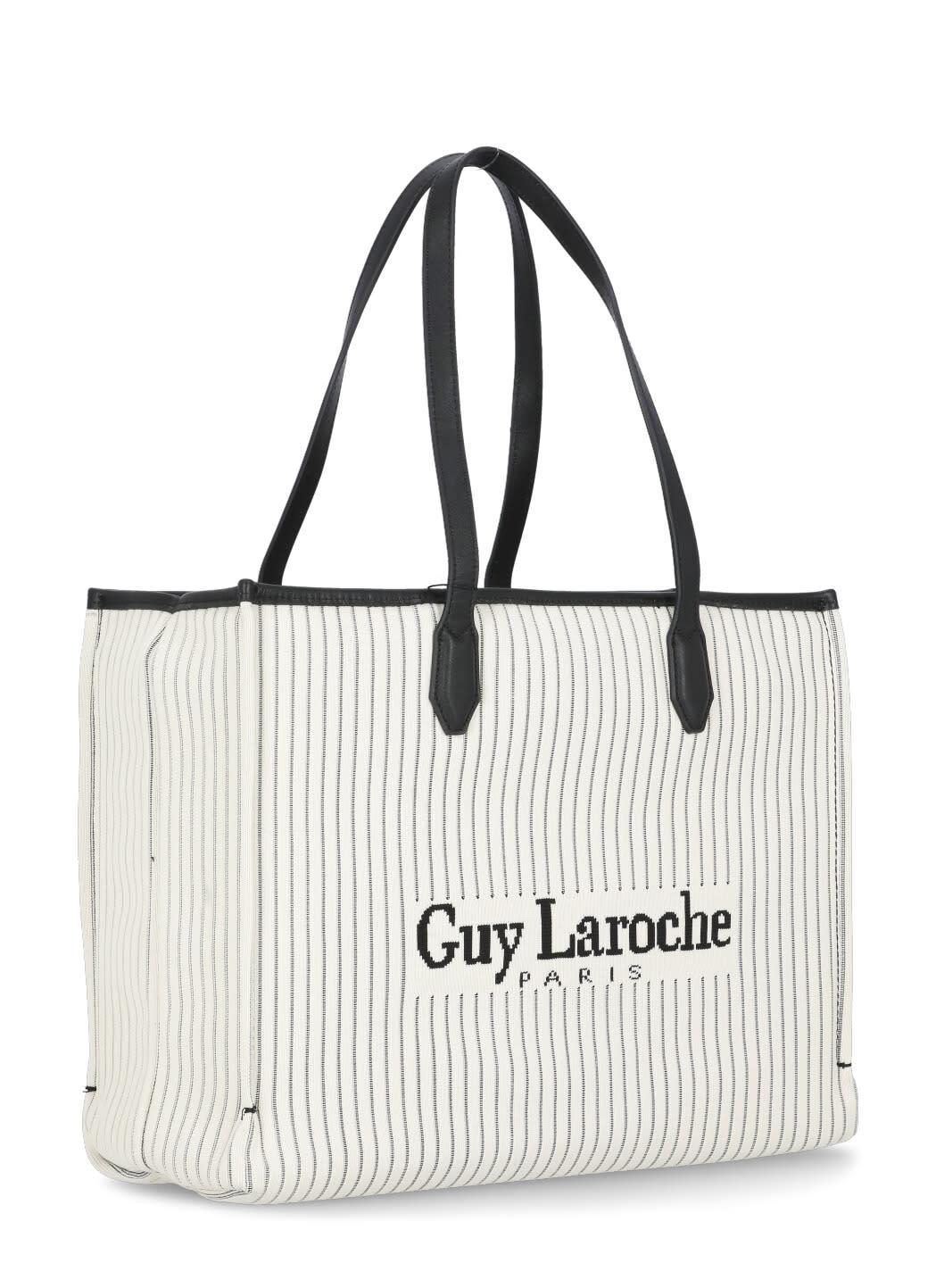 Guy Laroche Shoulder Bag With Logo In Black