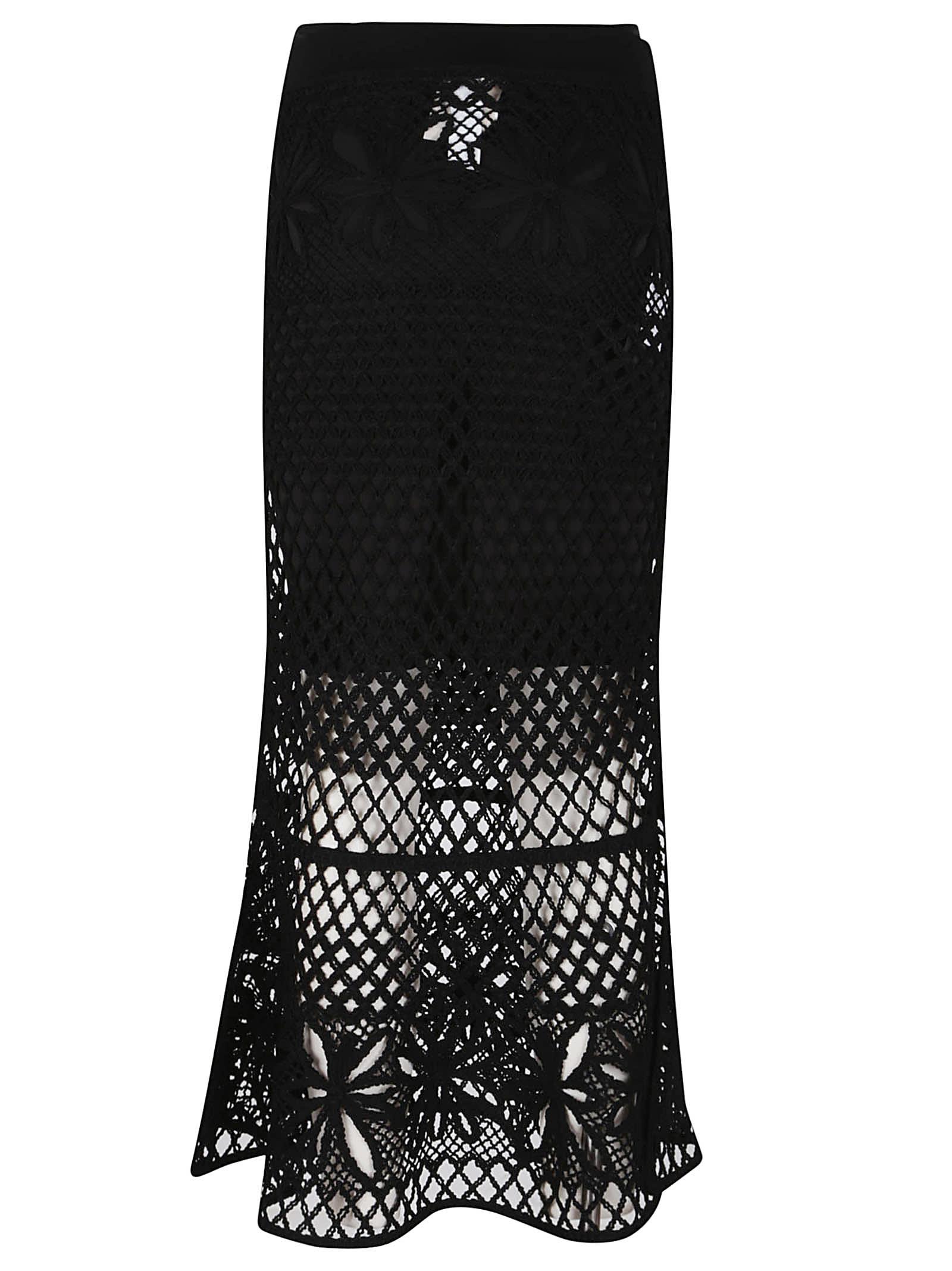 スカート Pinko Crispo Fantsy Net Skirt pinko--Crispo-Gonna-Fantasy-