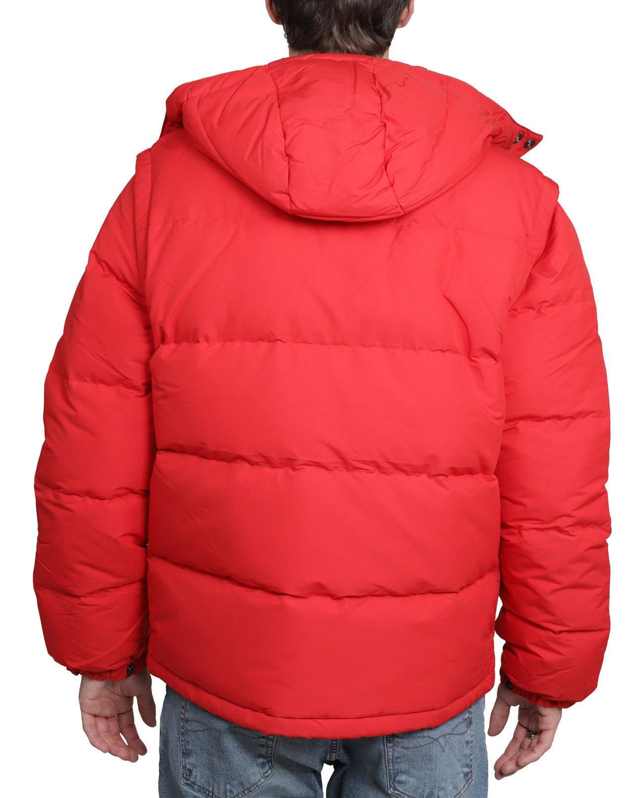 Polo Ralph Lauren Red Down Jacket for Men | Lyst