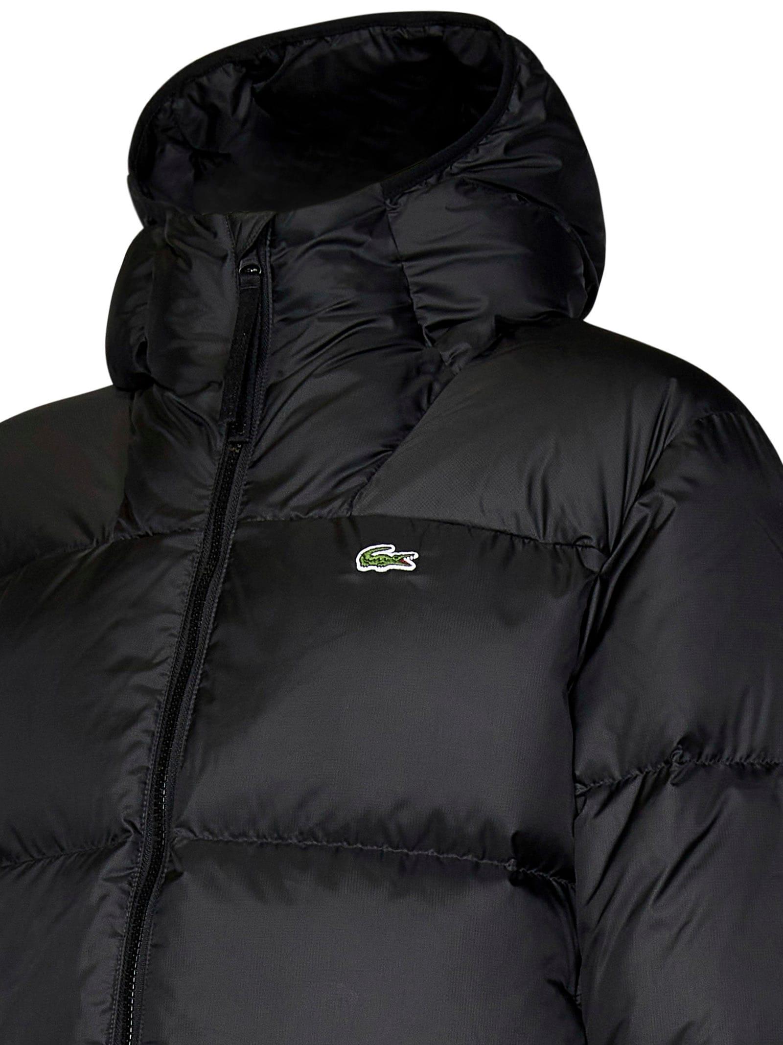 Lacoste Coats Jackets in Black for Men Lyst UK