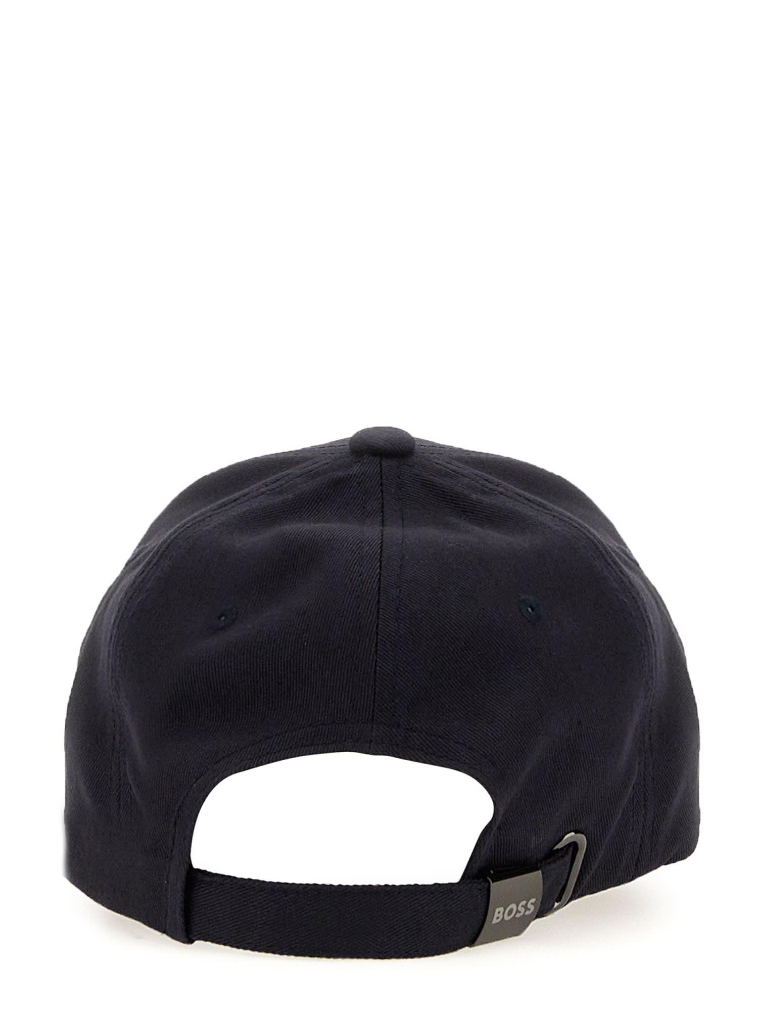 BOSS by HUGO BOSS Other Materials Hat in Blue for Men | Lyst