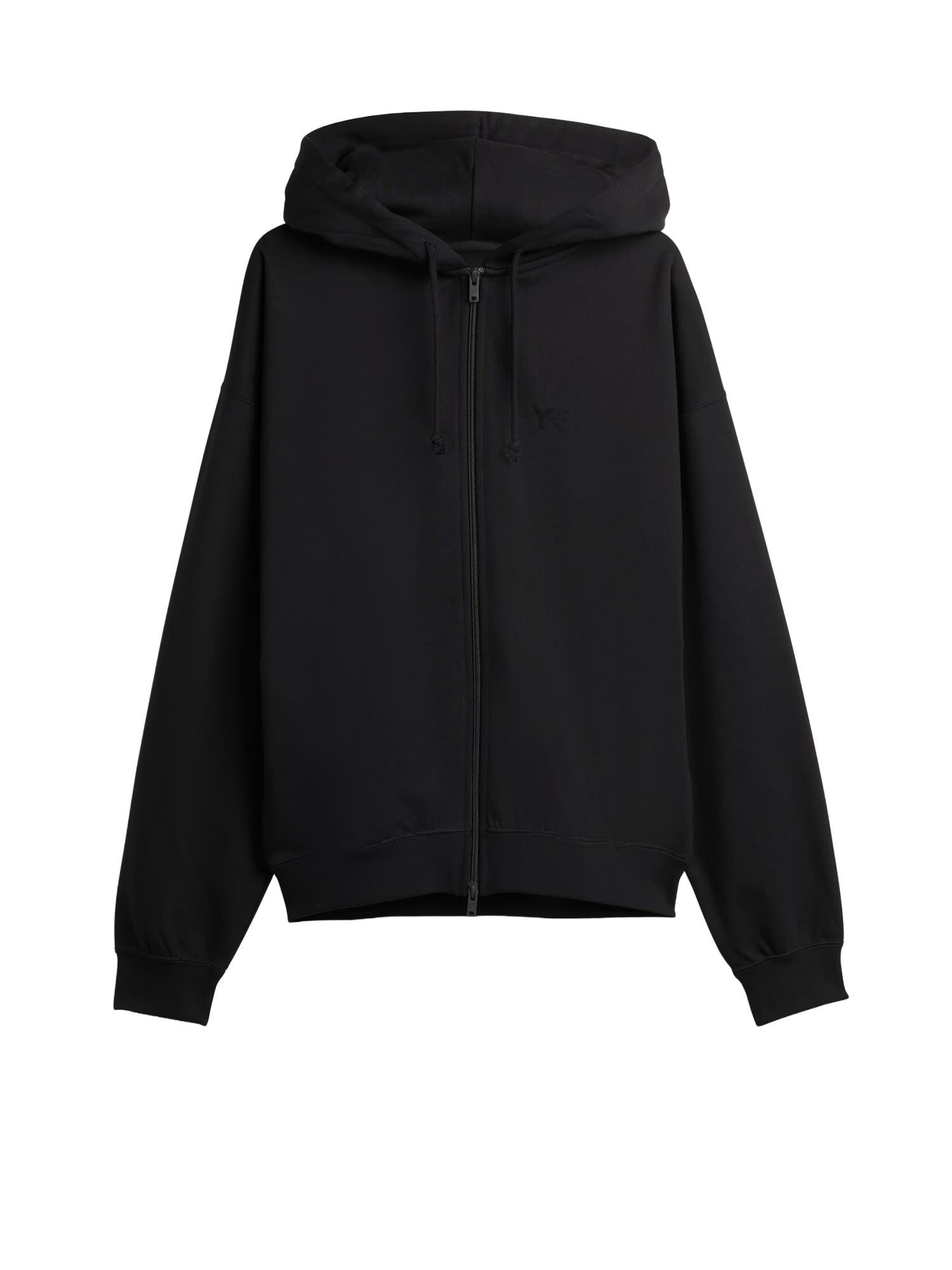 i*e様 Y-3 3-STRIPES HOODIE ZIP-UP PARKA Y-3 Classic CL Full Zip Logo Hoodie Jacket Adidas x Yohji