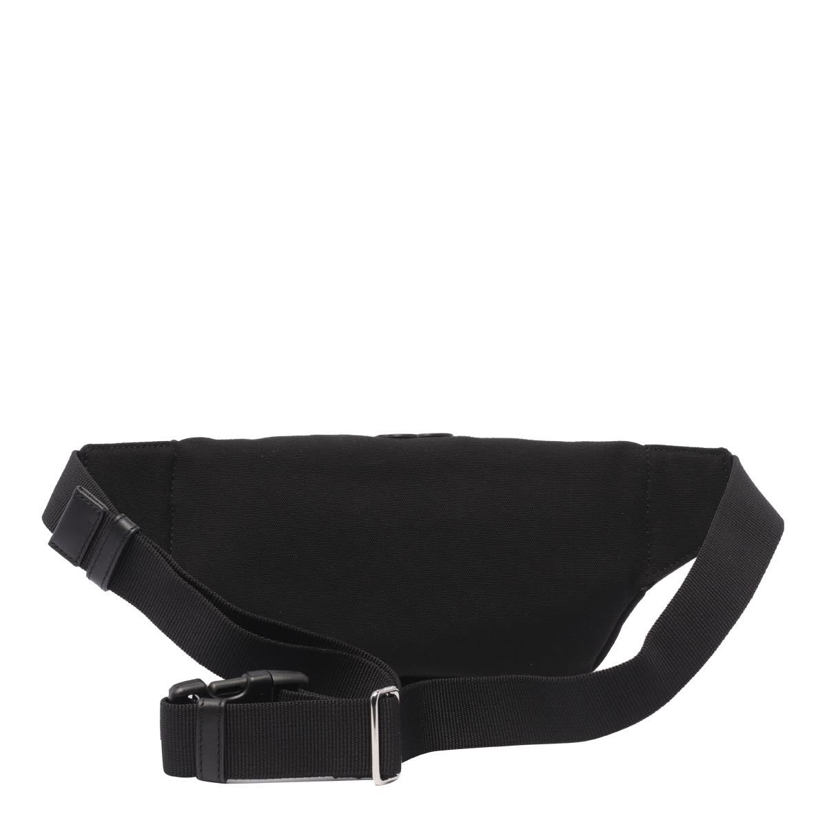 KENZO Embroidered Leather Belt Bag in Black for Men | Lyst