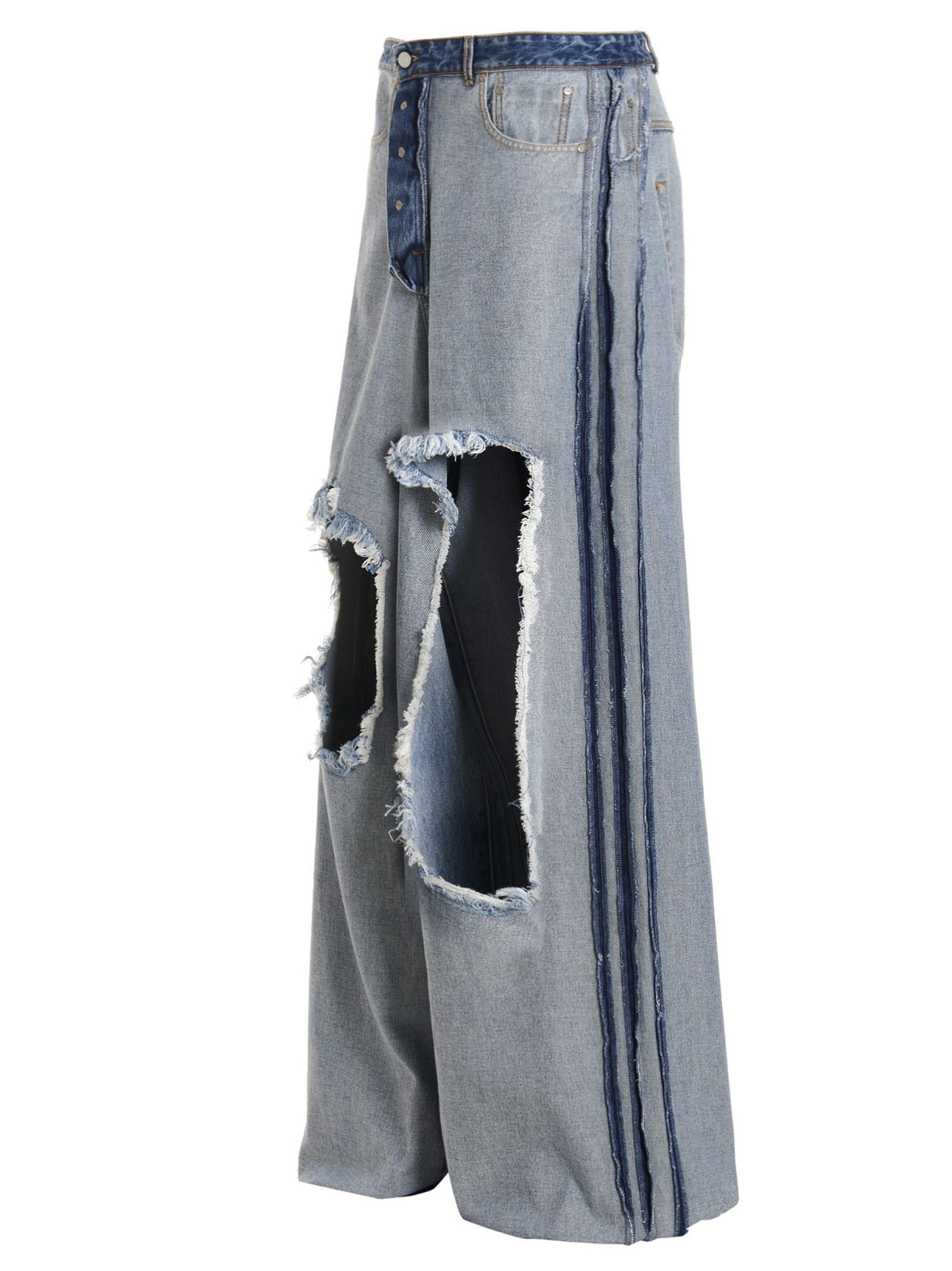 Vetements Jeans Inside Out in Blue | Lyst