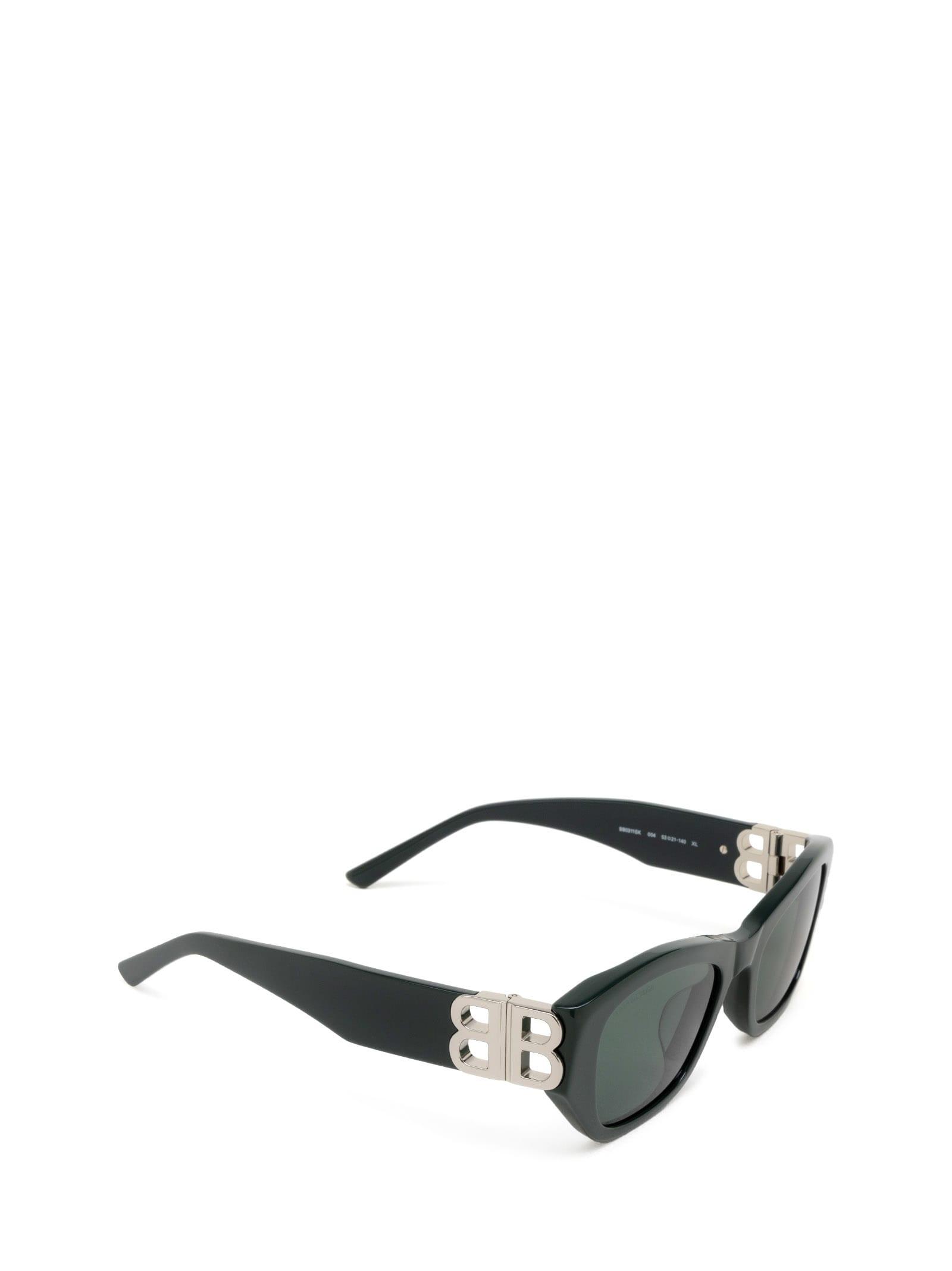 Bb0311sk Shiny Solid Dark Green Sunglasses | Lyst