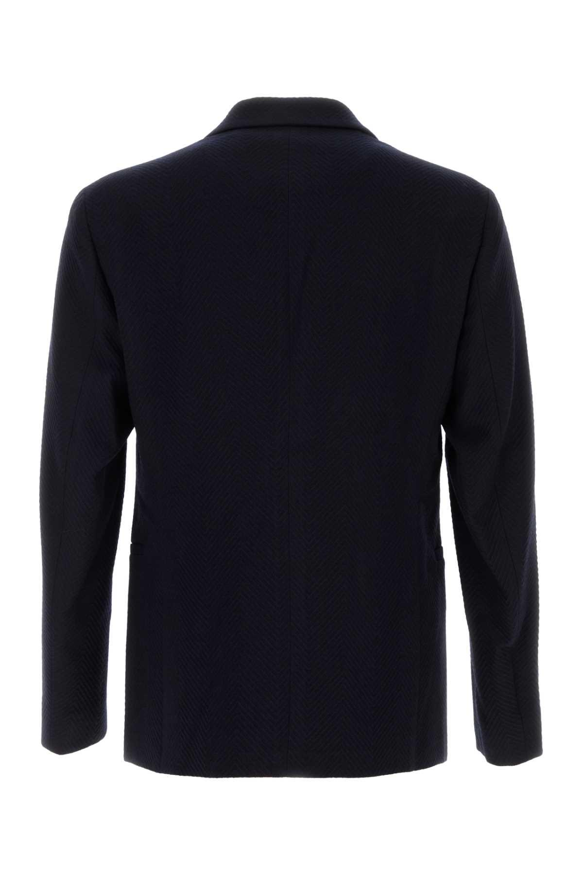 Armani wool blazer hotsell