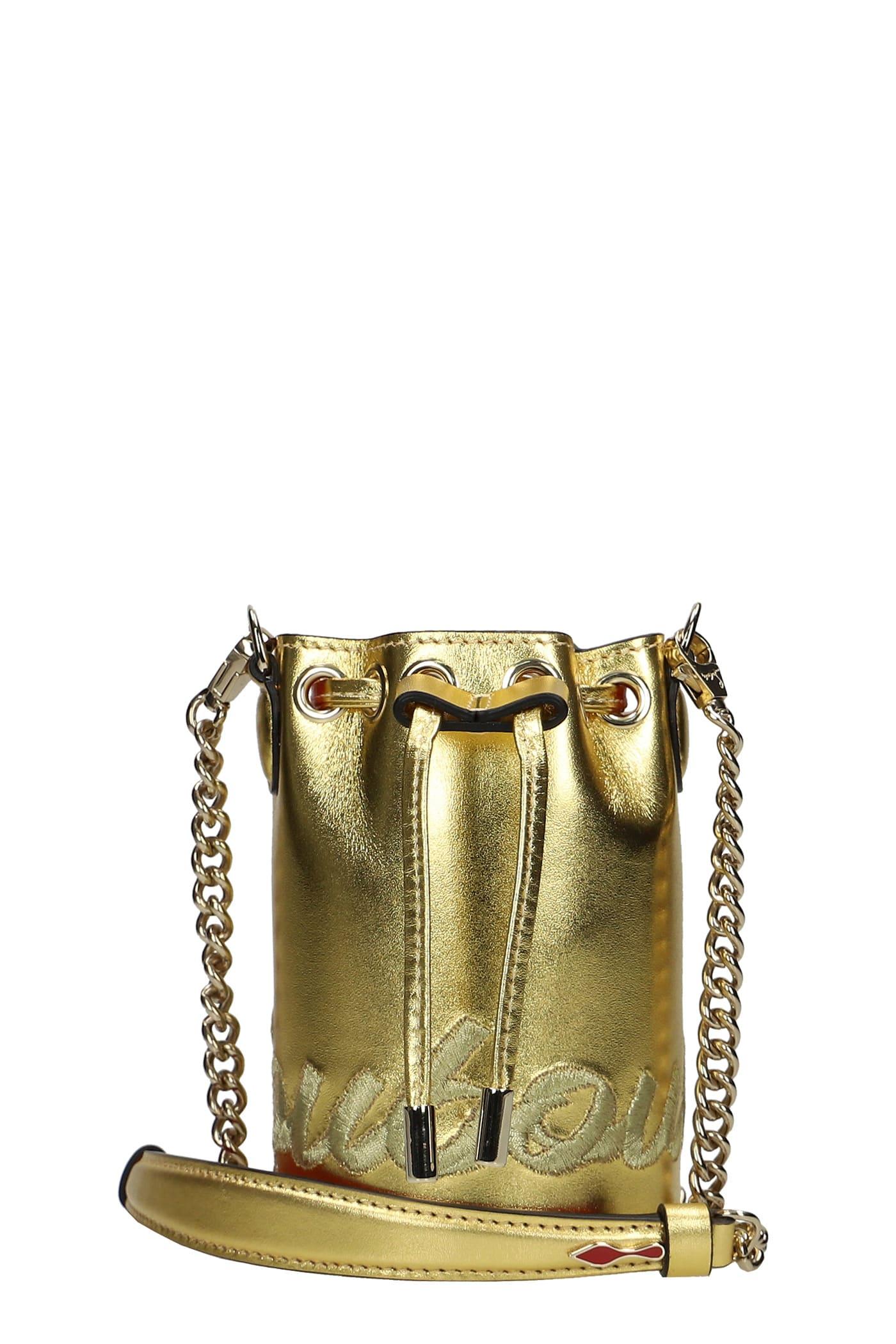 louboutin marie jane bucket bag