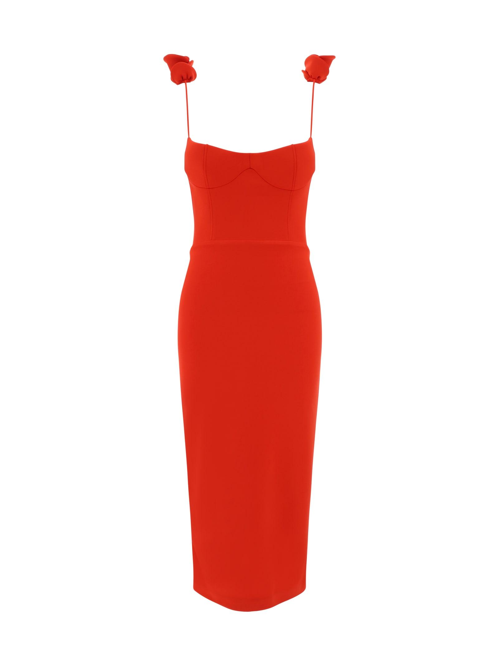 Bec and bridge red midi deals dress
