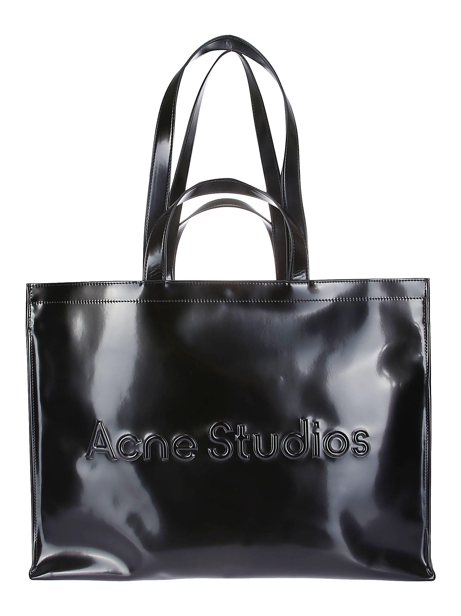 Acne Studios Logo Shopper Ew in Black for Men | Lyst