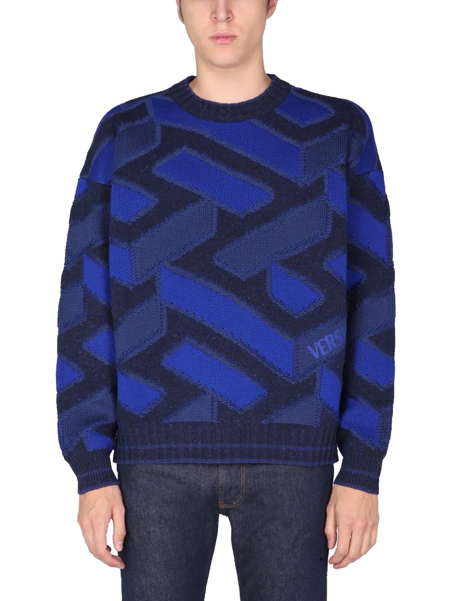 versace multicolor sweater