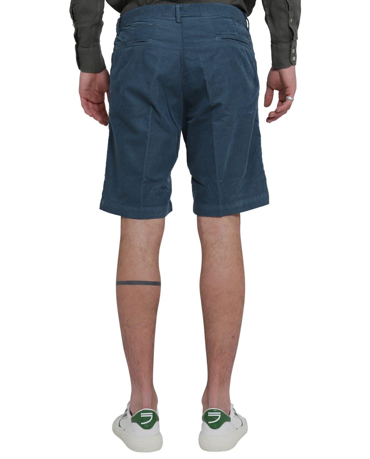 Massimo Alba Cotton Petrol Vela Bermudas in Grey (Gray) for Men | Lyst