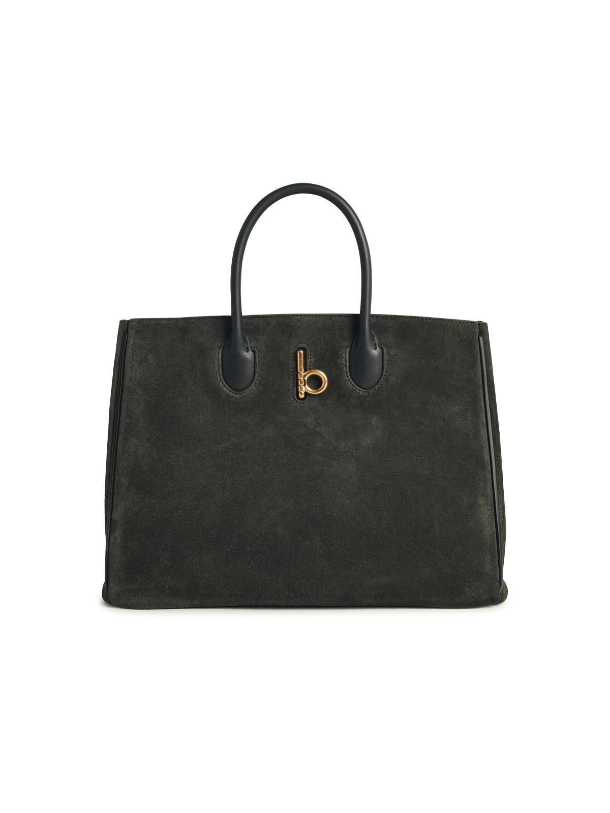 BURBERRY｜TOTEBAGS (Mini Rocking Halls Bag (8081167)) Small Rocking Horse Tote​ in Black - Women | Burberry® Official
