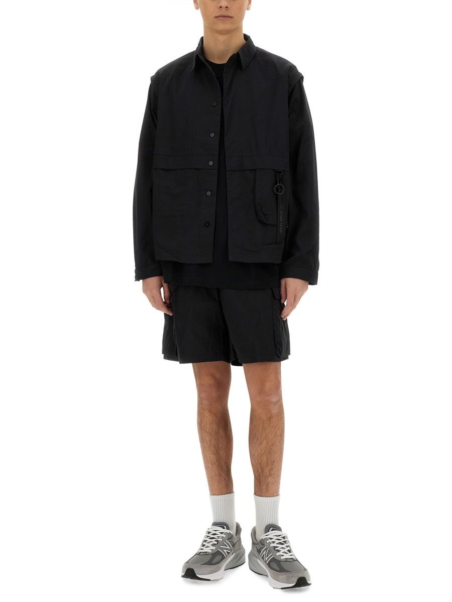 Alpha Industries Utility Overshirt in Black for Men Lyst UK