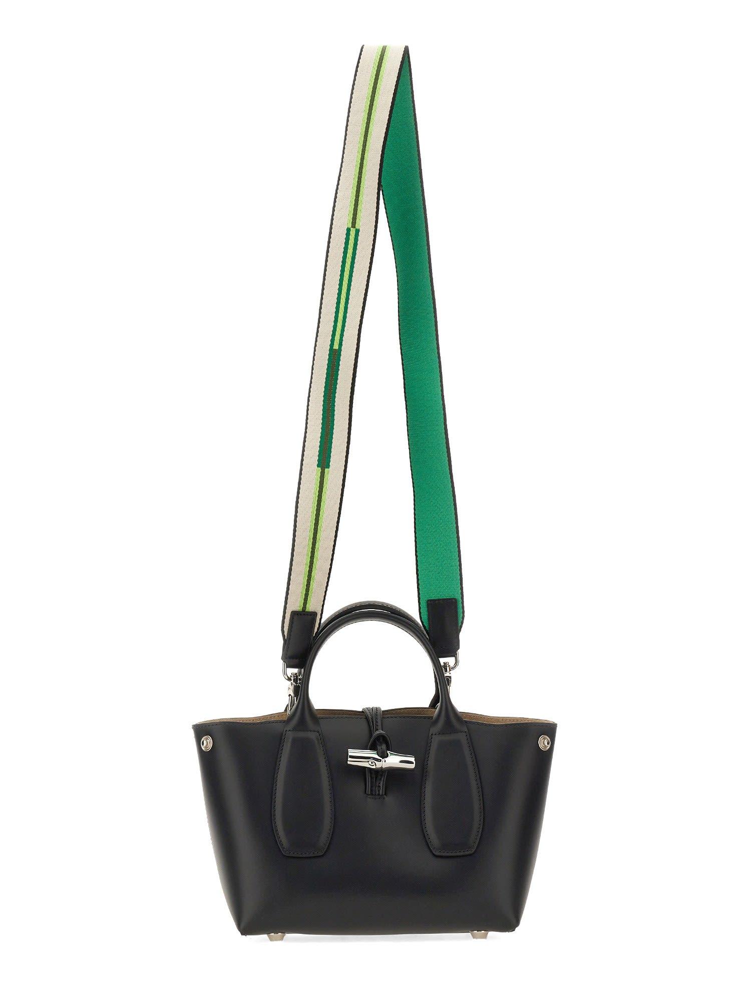 Longchamp Roseau Bag. in Black