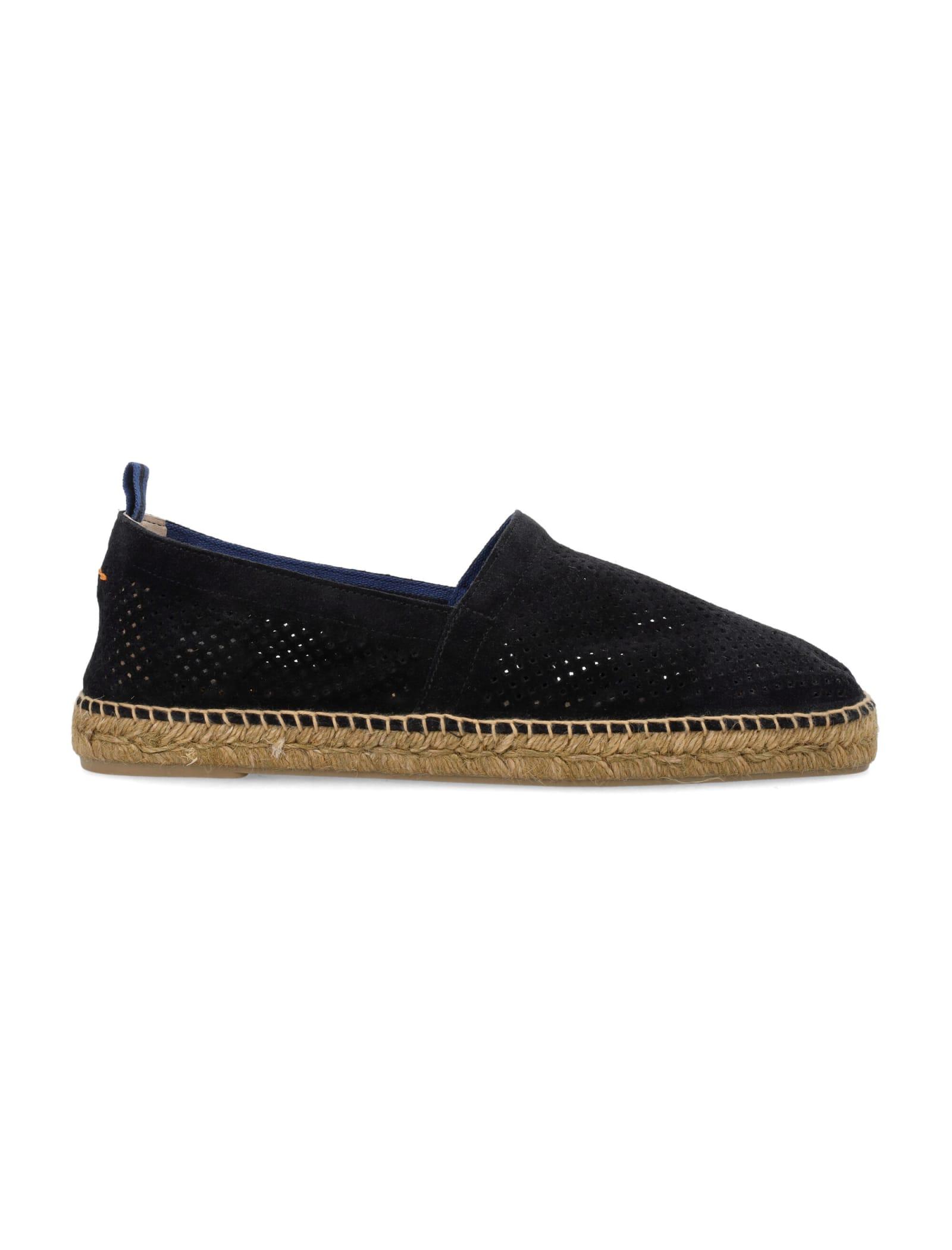 Castañer Pablo Pierced Espadrille in Black for Men Lyst
