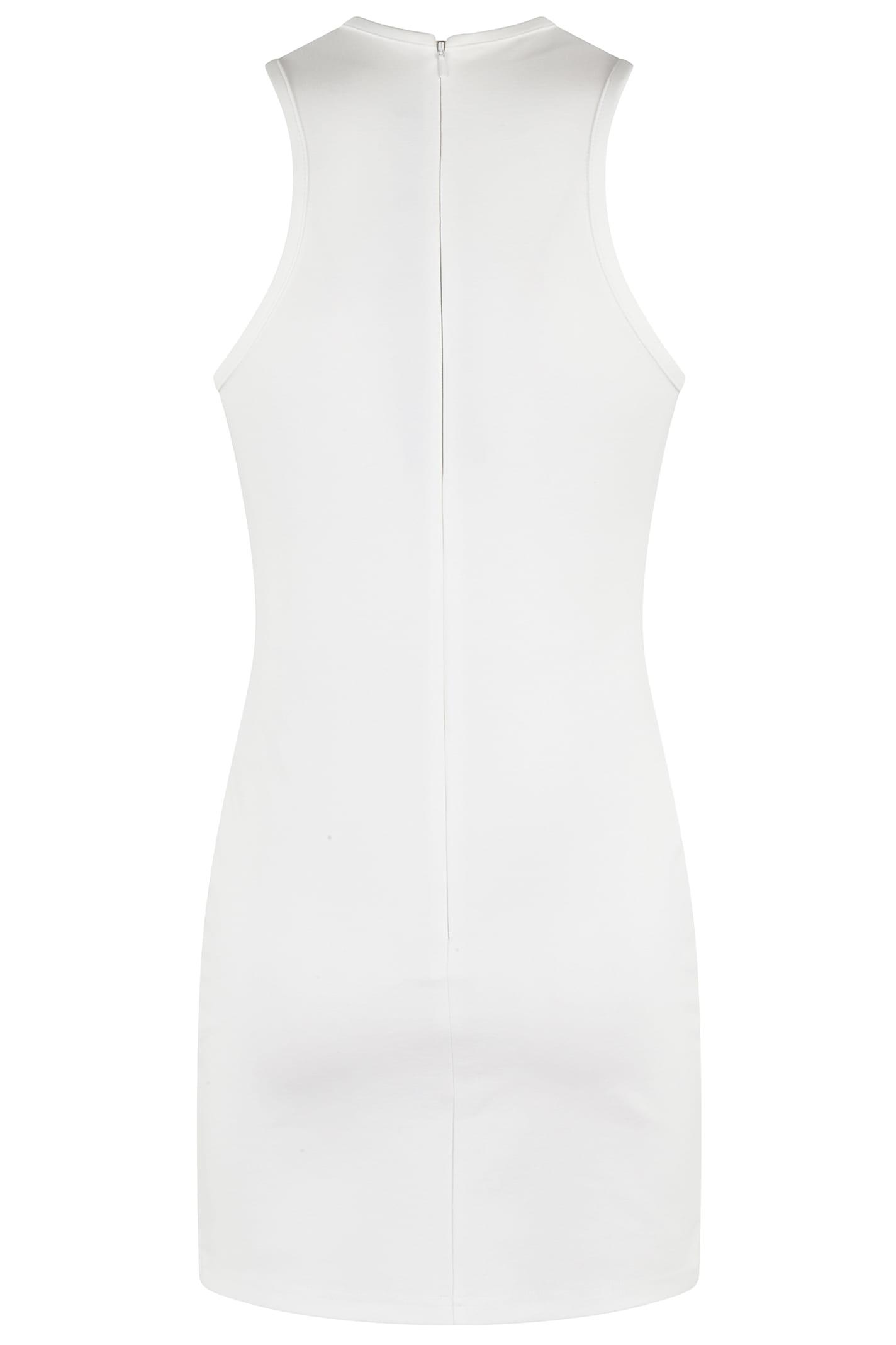 オールインワン・サロペット David Koma Speckled Rhinestone Embr Mini Jersey David Koma Speckled Rhinestone Embr Mini Jersey in White | Lyst