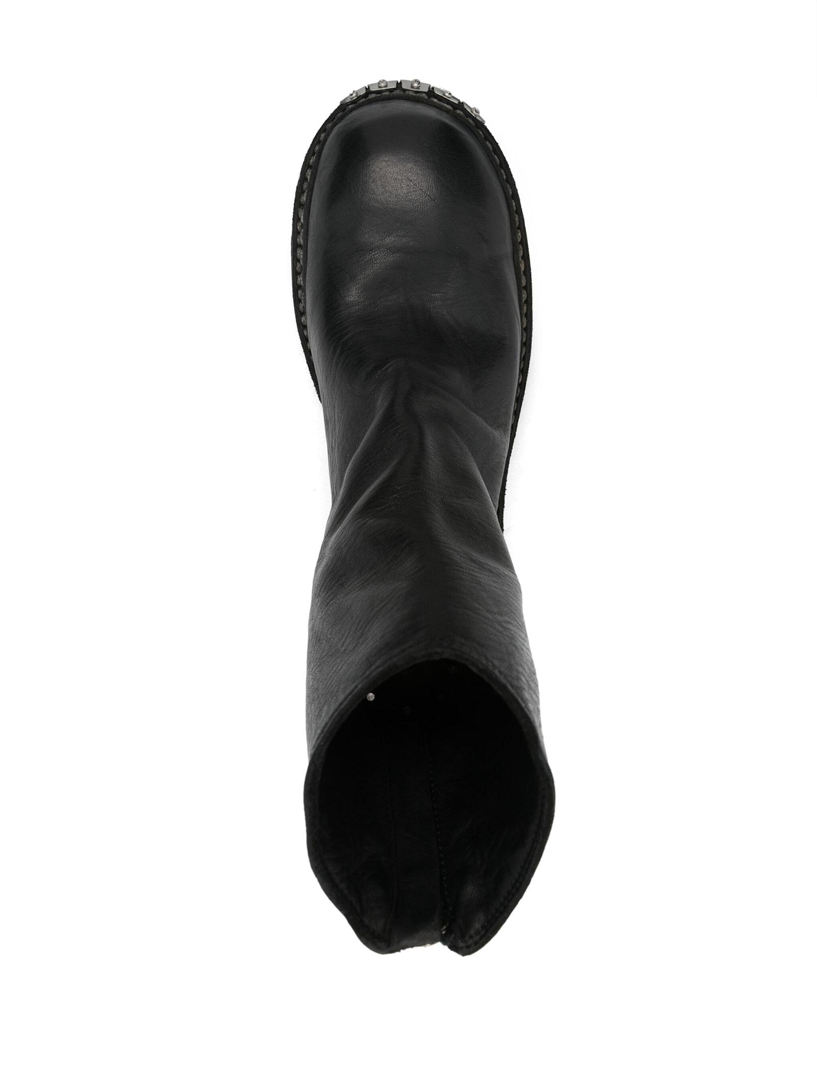 Guidi Back Zip Big Daddy Boot Shoes in Black for Men | Lyst