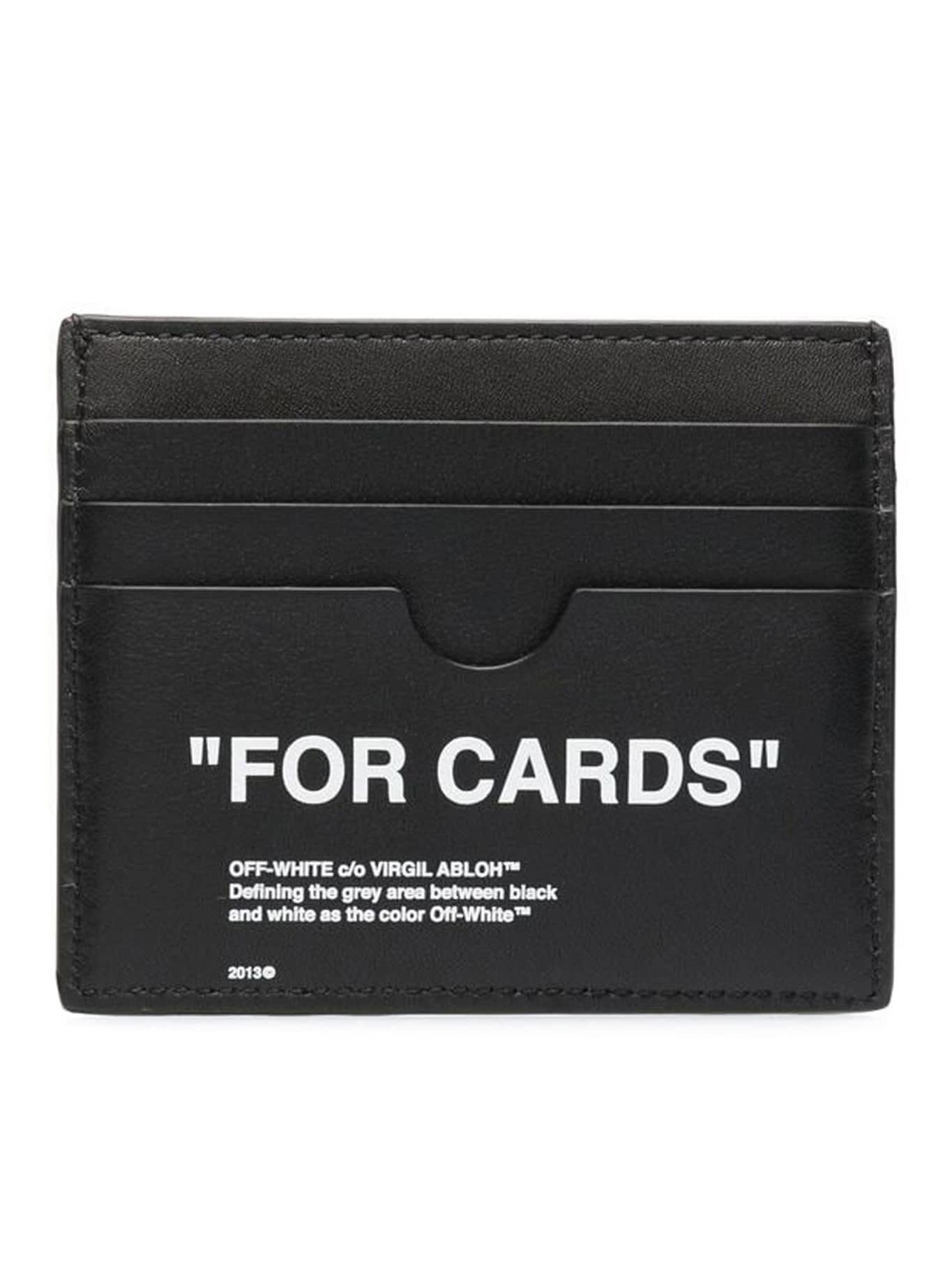 Off white deals cardholder