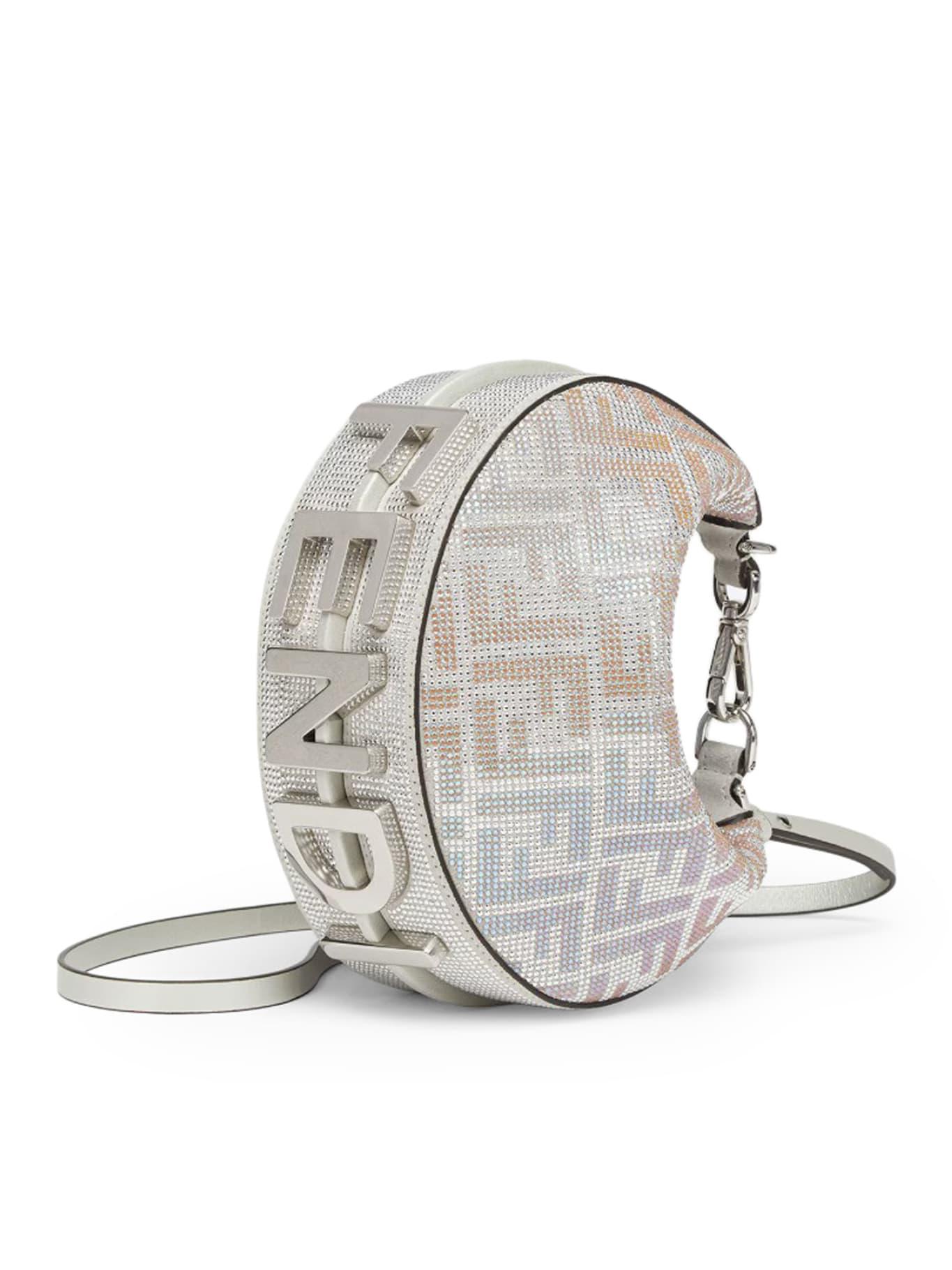 【FENDI】24FW Fendigraphy Mini FFクリスタル＆スタッズ バッグ FENDI】24FW Fendigraphy Mini FFクリスタル＆スタッズ バッグ