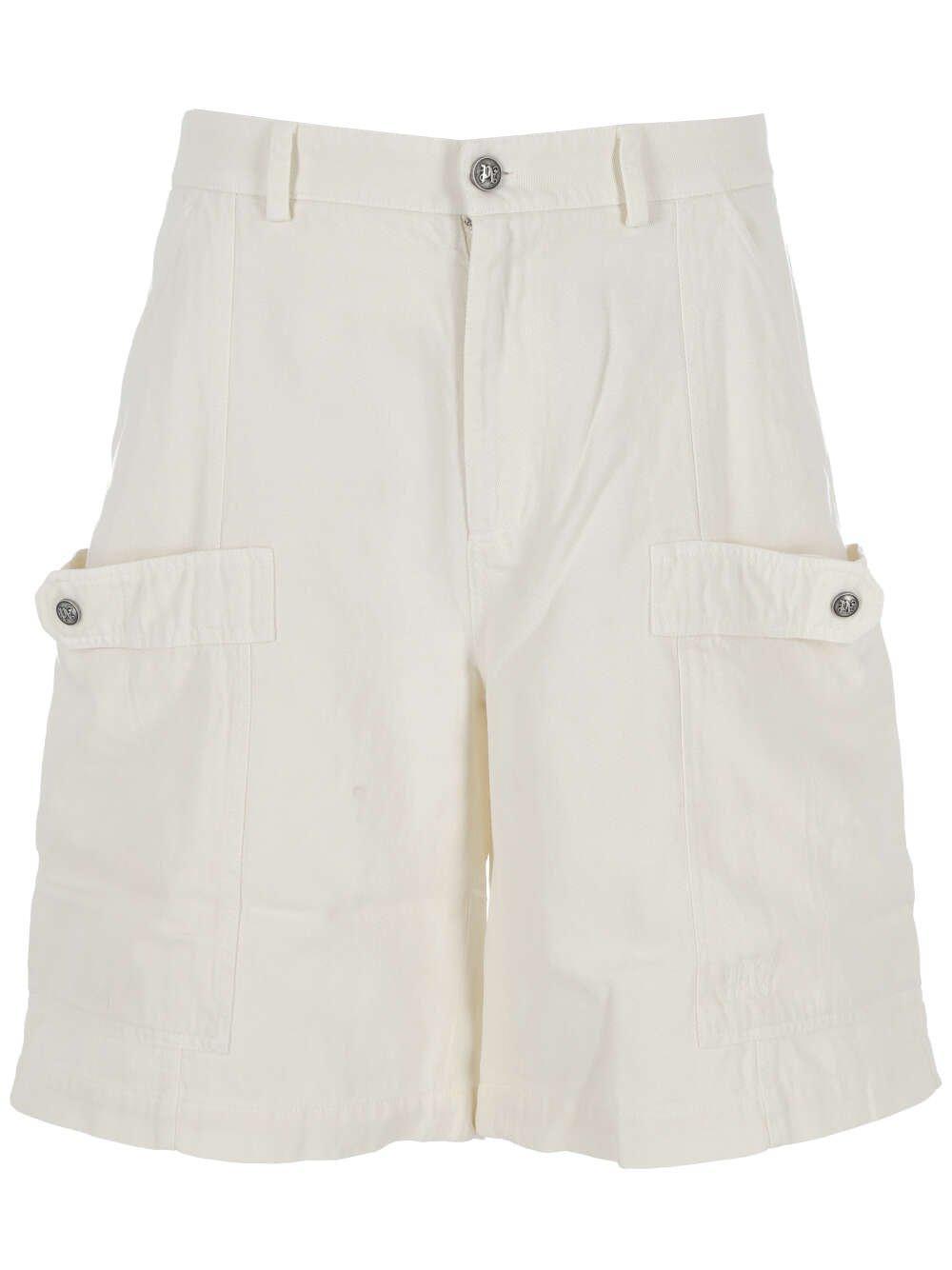 Mens white hotsell cargo shorts