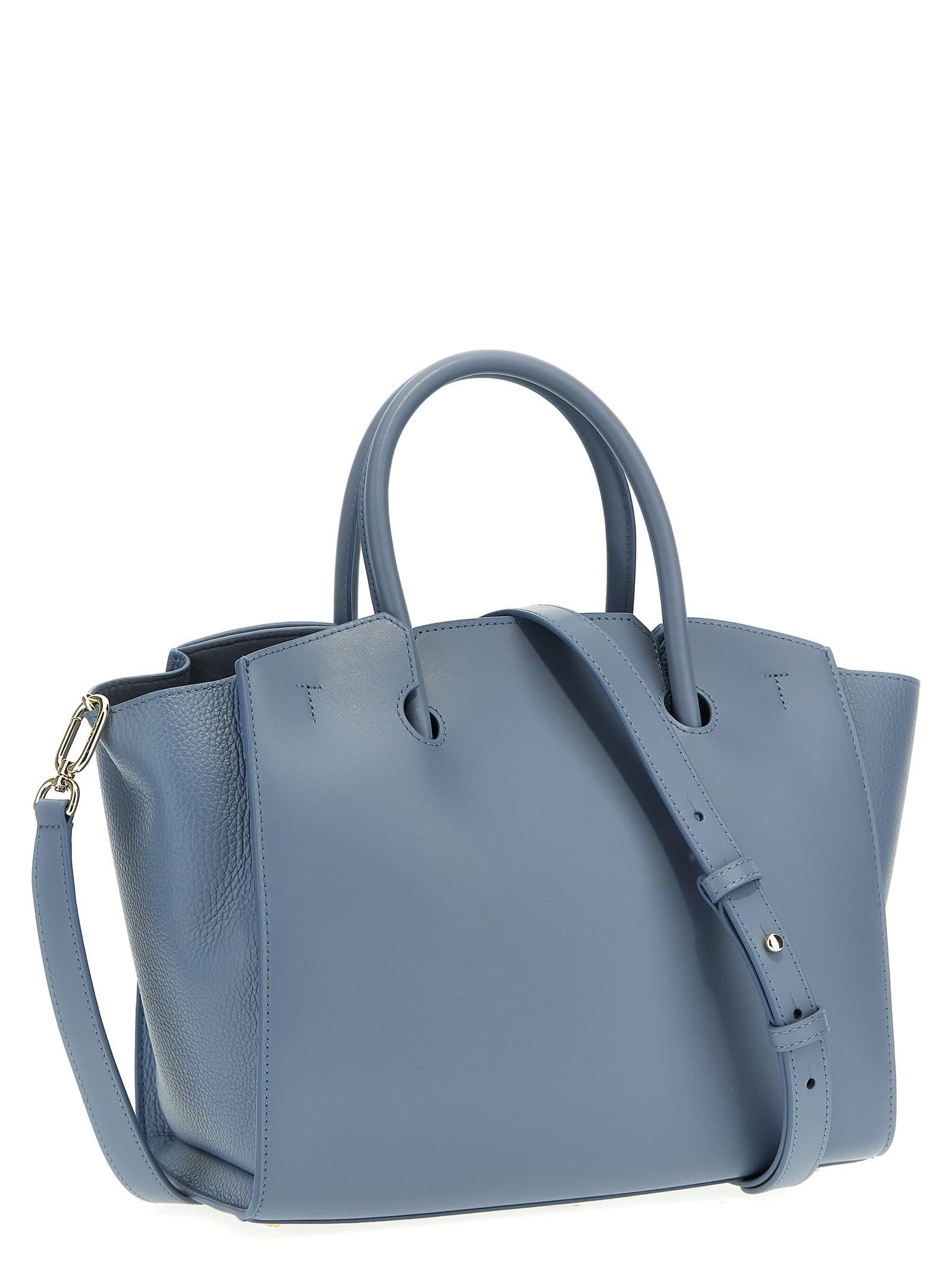 Furla Genesi M Hand Bags in Blue | Lyst