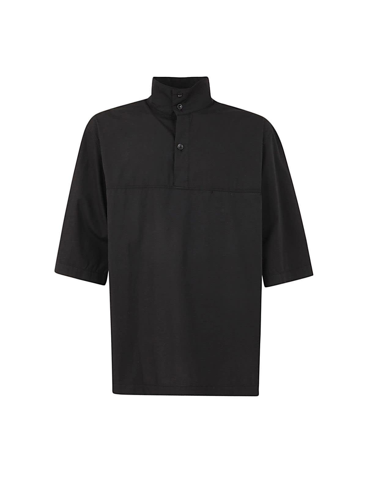 Lemaire Vareuse Shirt in Black for Men | Lyst
